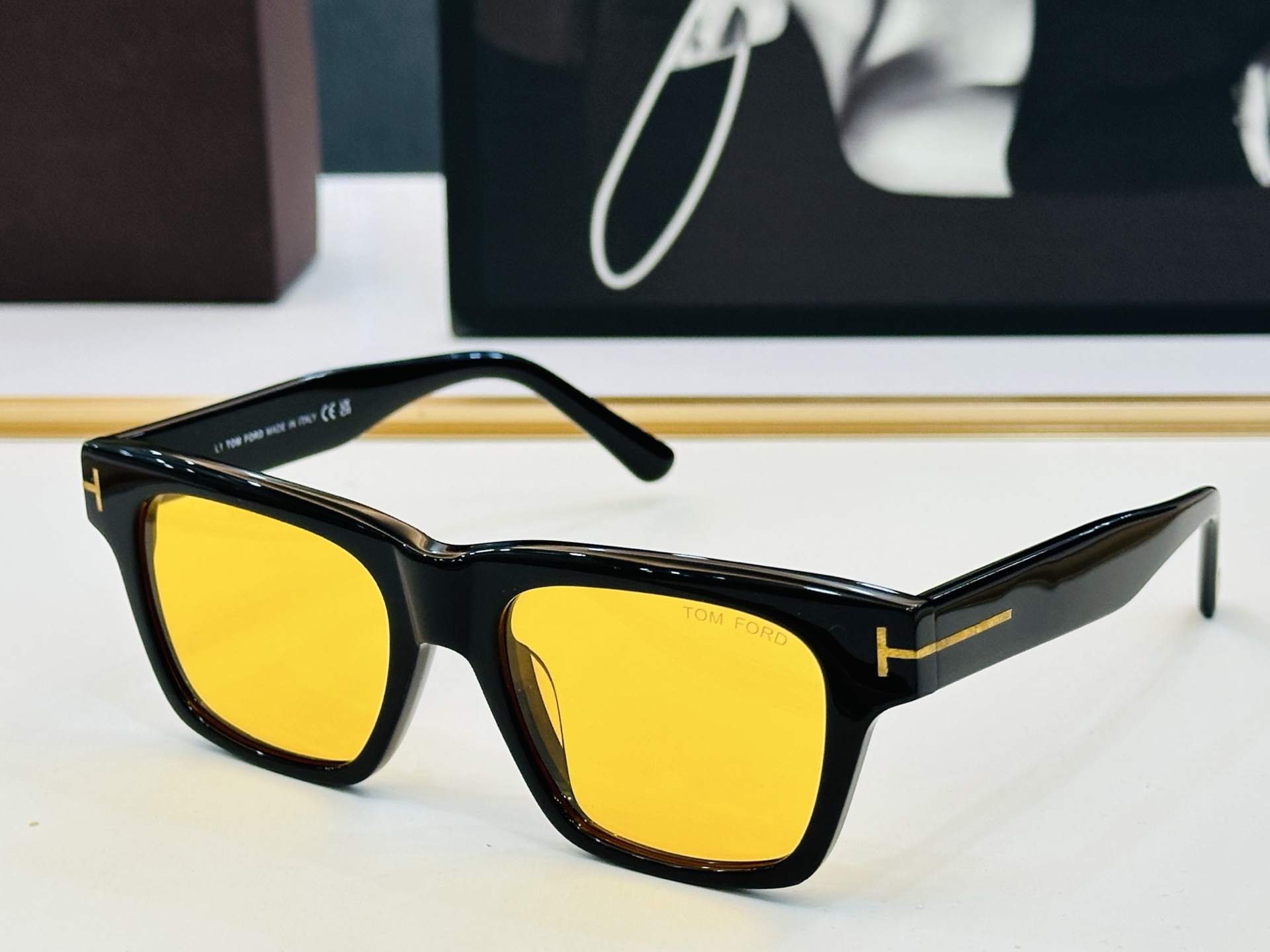 🎉TOM FOR*🎉汤姆家 Model: FT1280 Size：53口19-145 时尚框 板材太阳镜