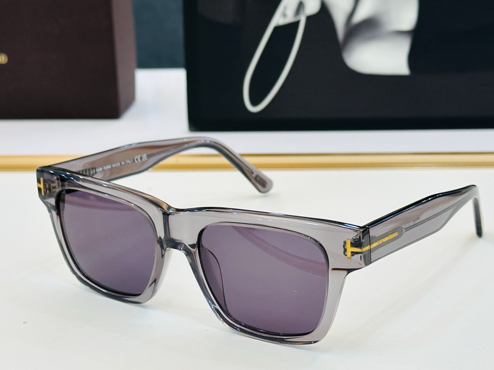 🎉TOM FOR*🎉汤姆家 Model: FT1280 Size：53口19-145 时尚框 板材太阳镜