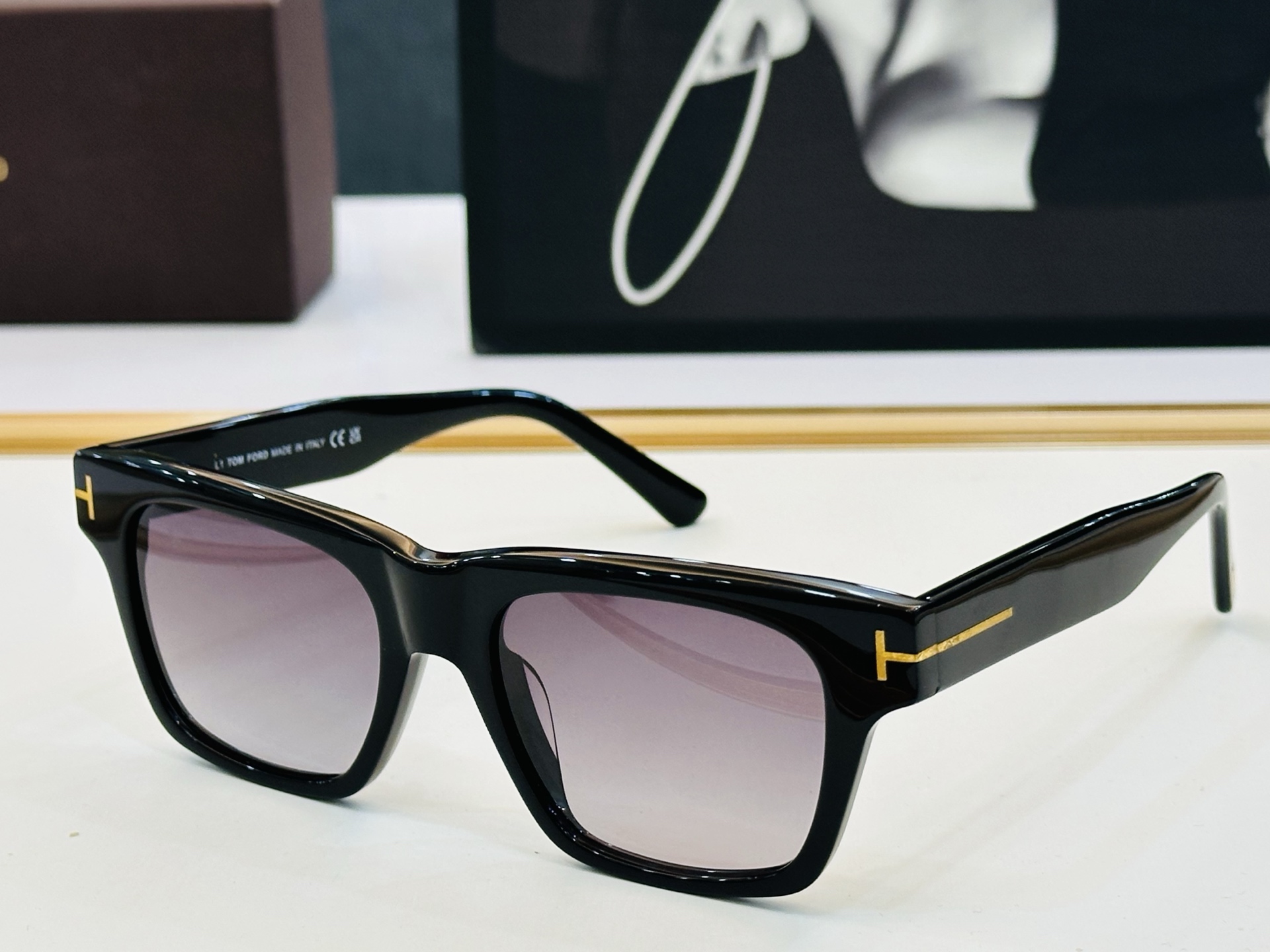 🎉TOM FOR*🎉汤姆家 Model: FT1280 Size：53口19-145 时尚框 板材太阳镜