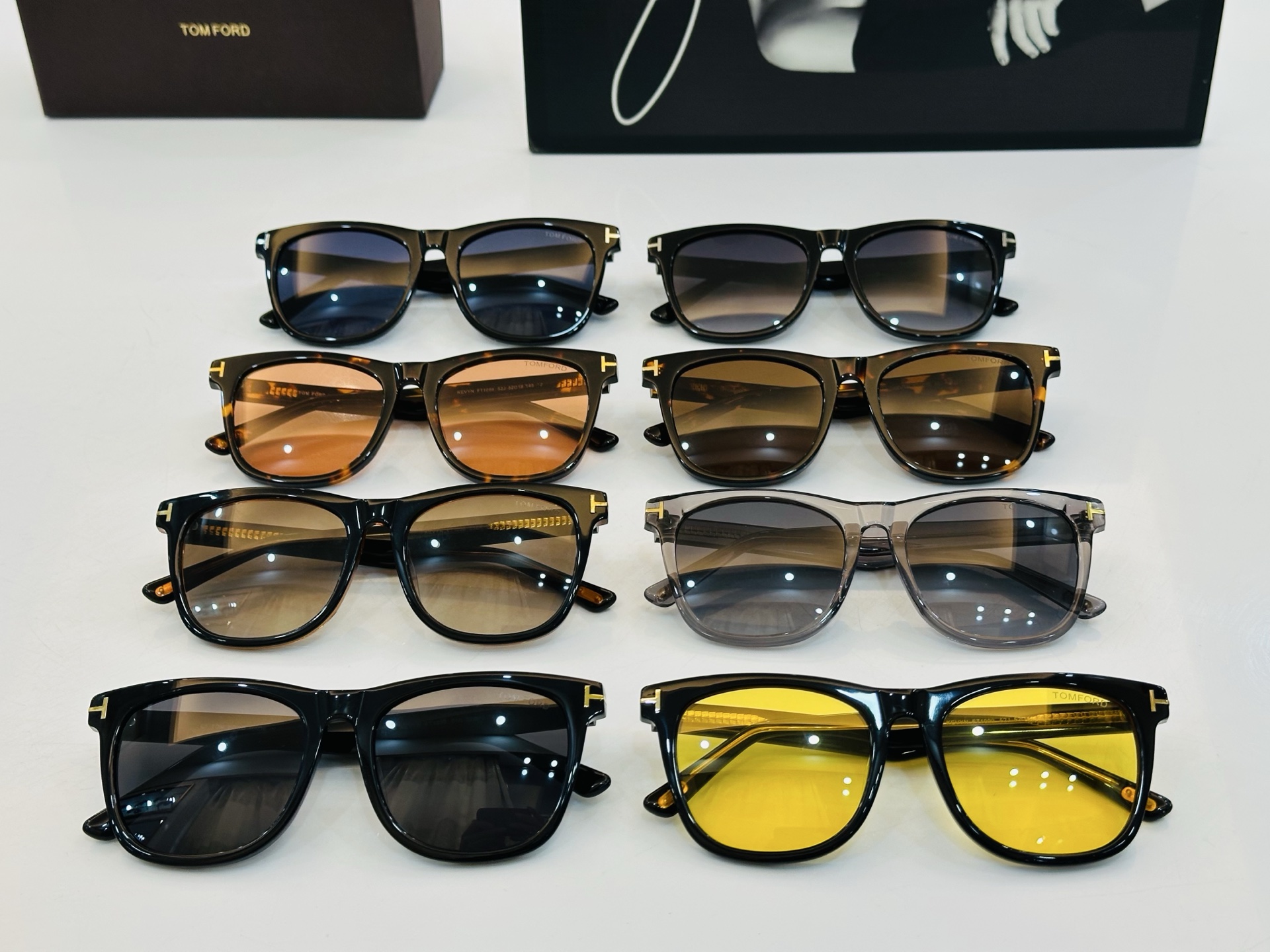 🎉TOM FOR*🎉汤姆家 Model: FT1099 Size：52口19-145 时尚框 板材太阳镜