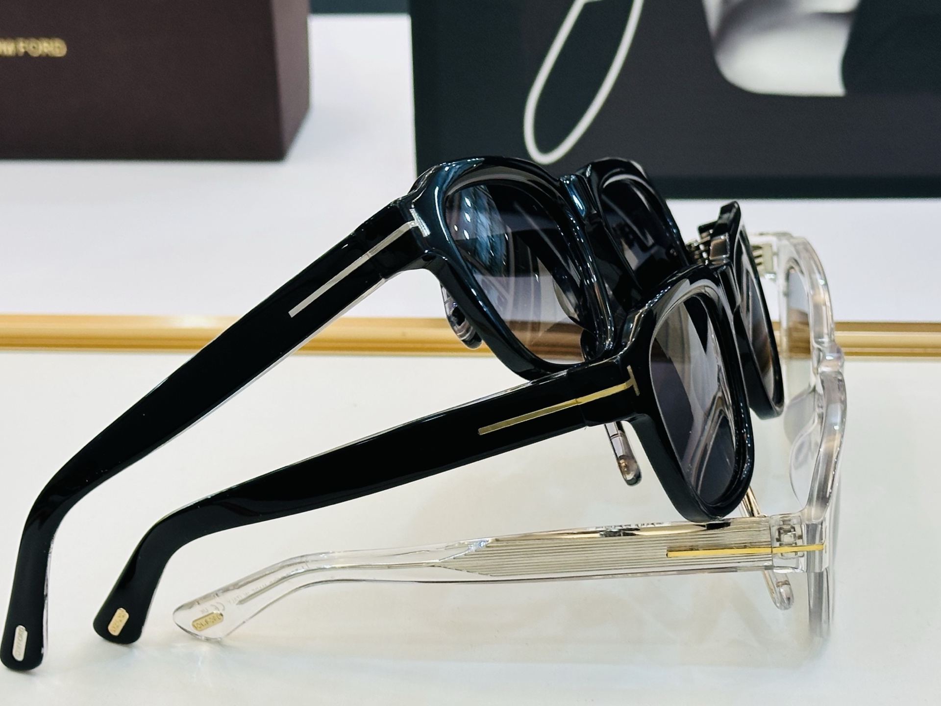 🎉TOM FOR*🎉汤姆家 Model: FT1226 Size：51口20-140 时尚框 板材太阳镜