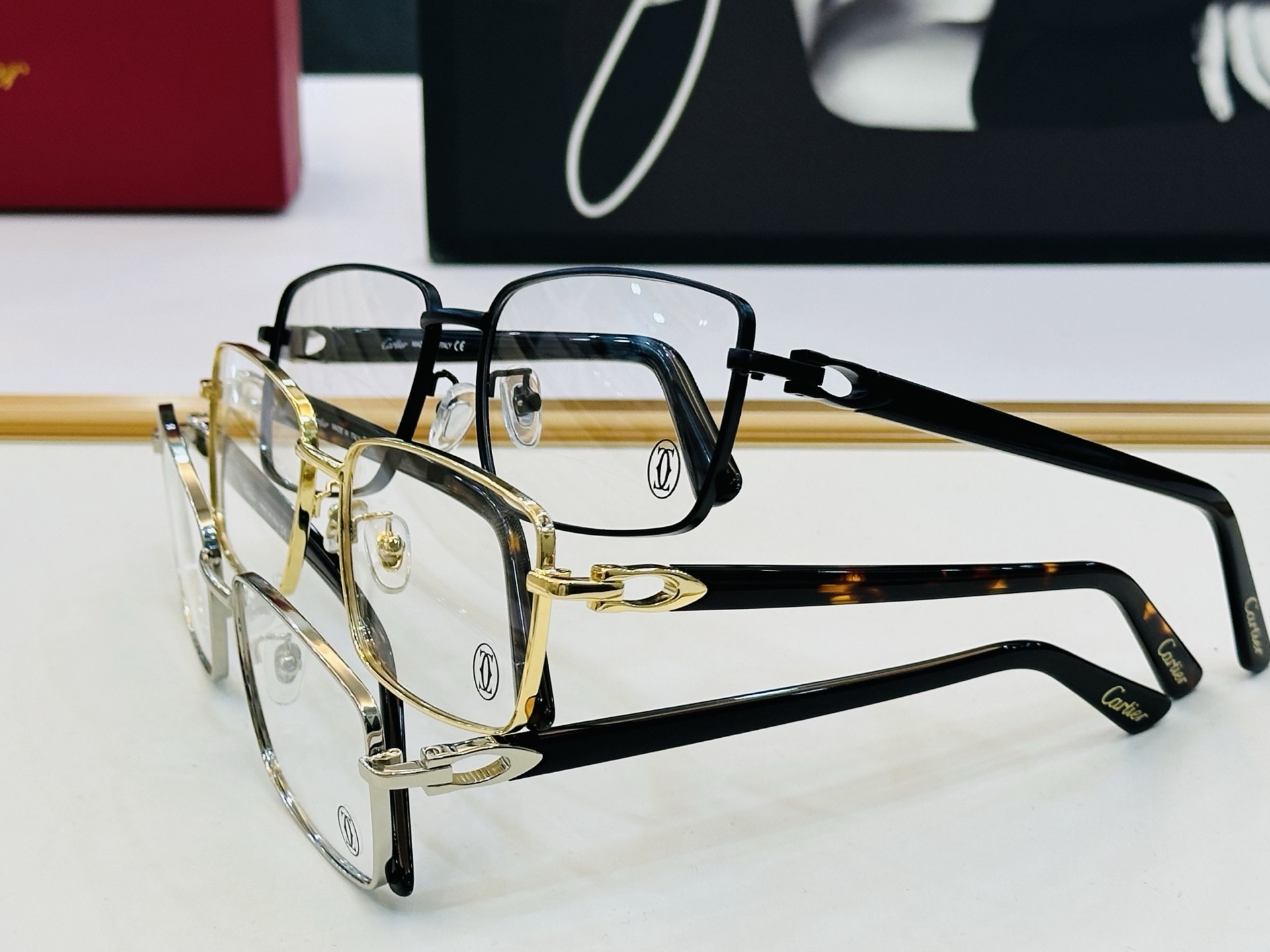 Cartier-卡家 ✨CT0520 Size：58口17-145 不挑脸型 简约大气 时尚休闲 👌👃Z
