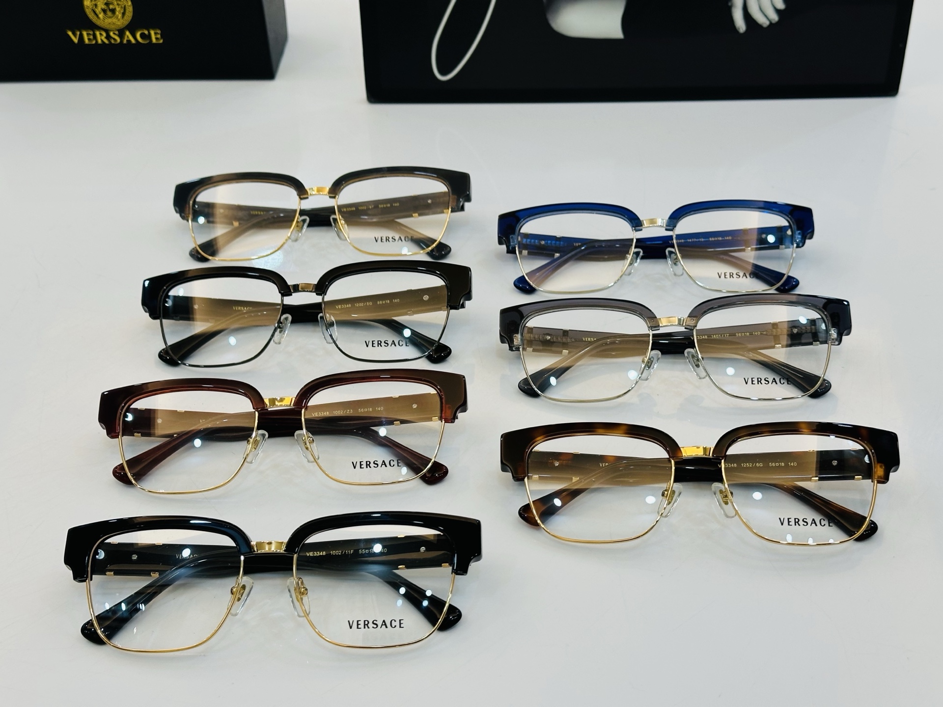 🎉🎉范思家 VERSACE✨✨✨MODEL：VE3348 Size：55口18-140 ✨b有范