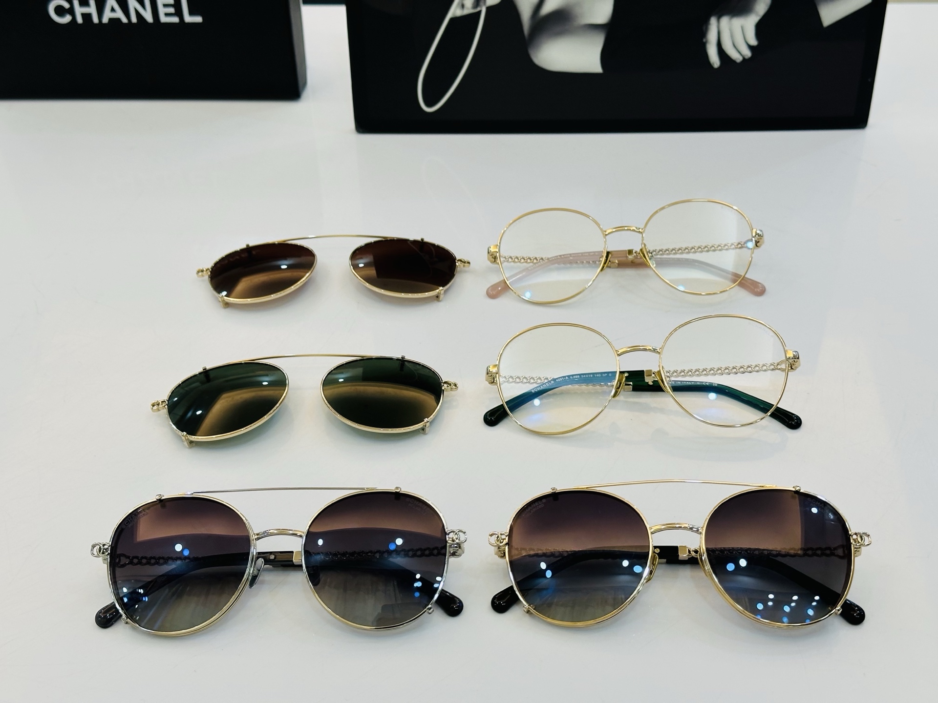 CHANE*香家 CH4291 SIZE：54口19-140 潮流爆款 😍😍高品质 佩戴舒适 W官网款墨