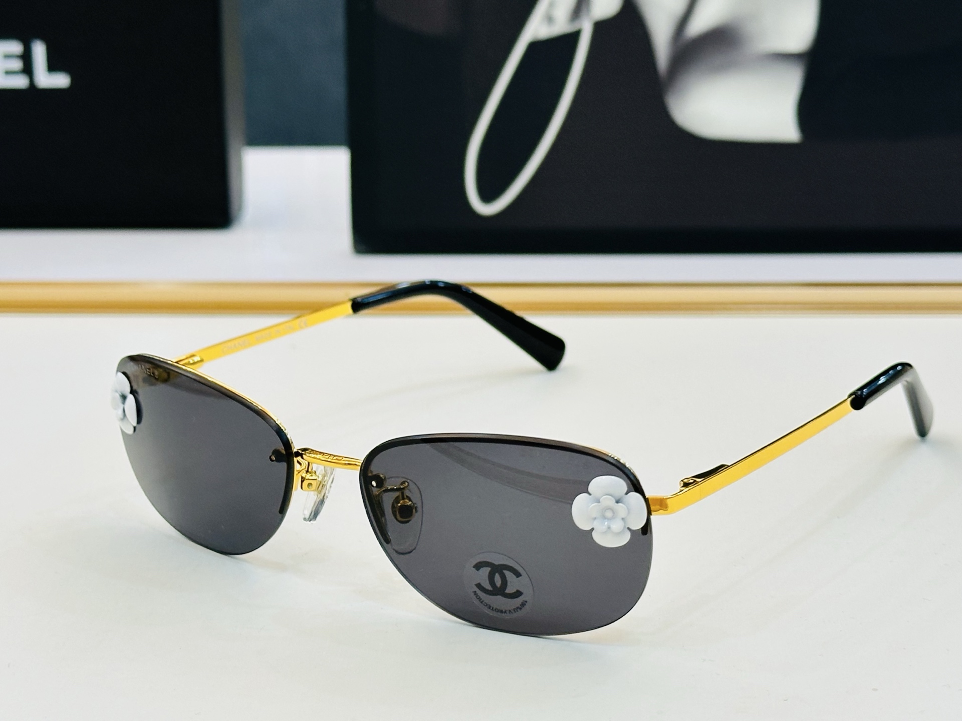 NO:376235,【CHANE*/Xiangjia】MODEL:CH4 size55 16-130 F sunglasses Glasses Sunglasses Sunglasses, glasses, chanel, chanel, chanel19860909【CHANE*/香家】MODEL:CH4 size55口16-130 F太阳镜 眼镜墨镜太阳镜,眼镜,chanel,chanel,glasses