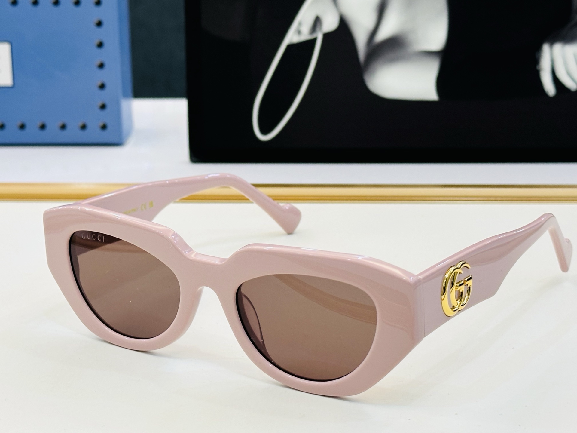 GUCC* 古家 GG1421S 🐝🐝系列 Size：51口20-145 🍁🍁 C超绝品质太阳镜 。