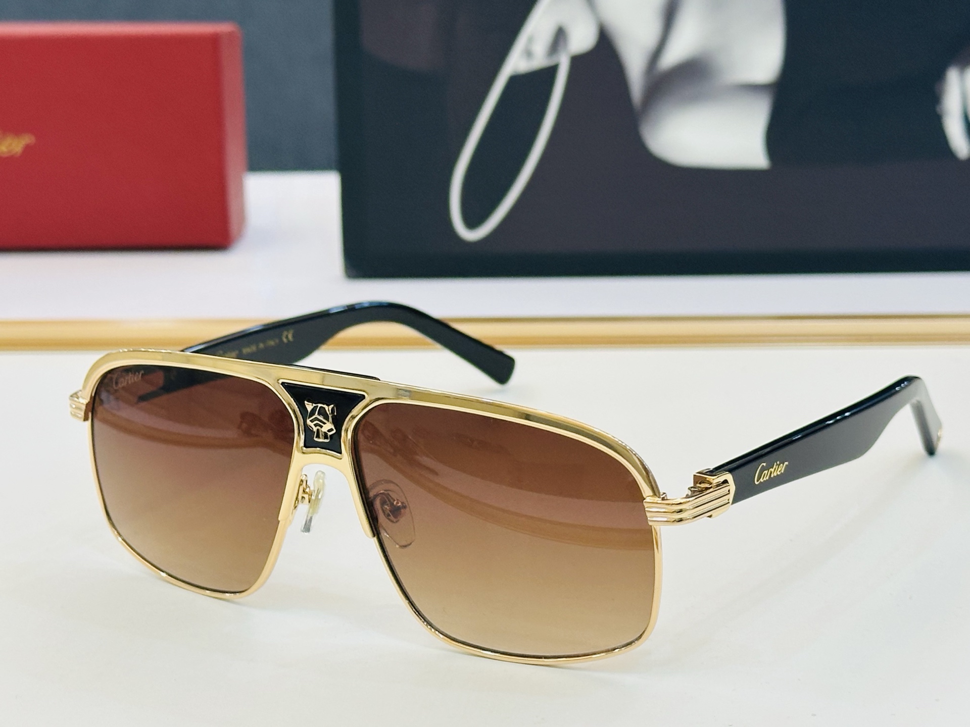 🆕 Cartie* CT0435S Size：60口12-145 卡家 上脸体验感非常赞超轻便。C设计大