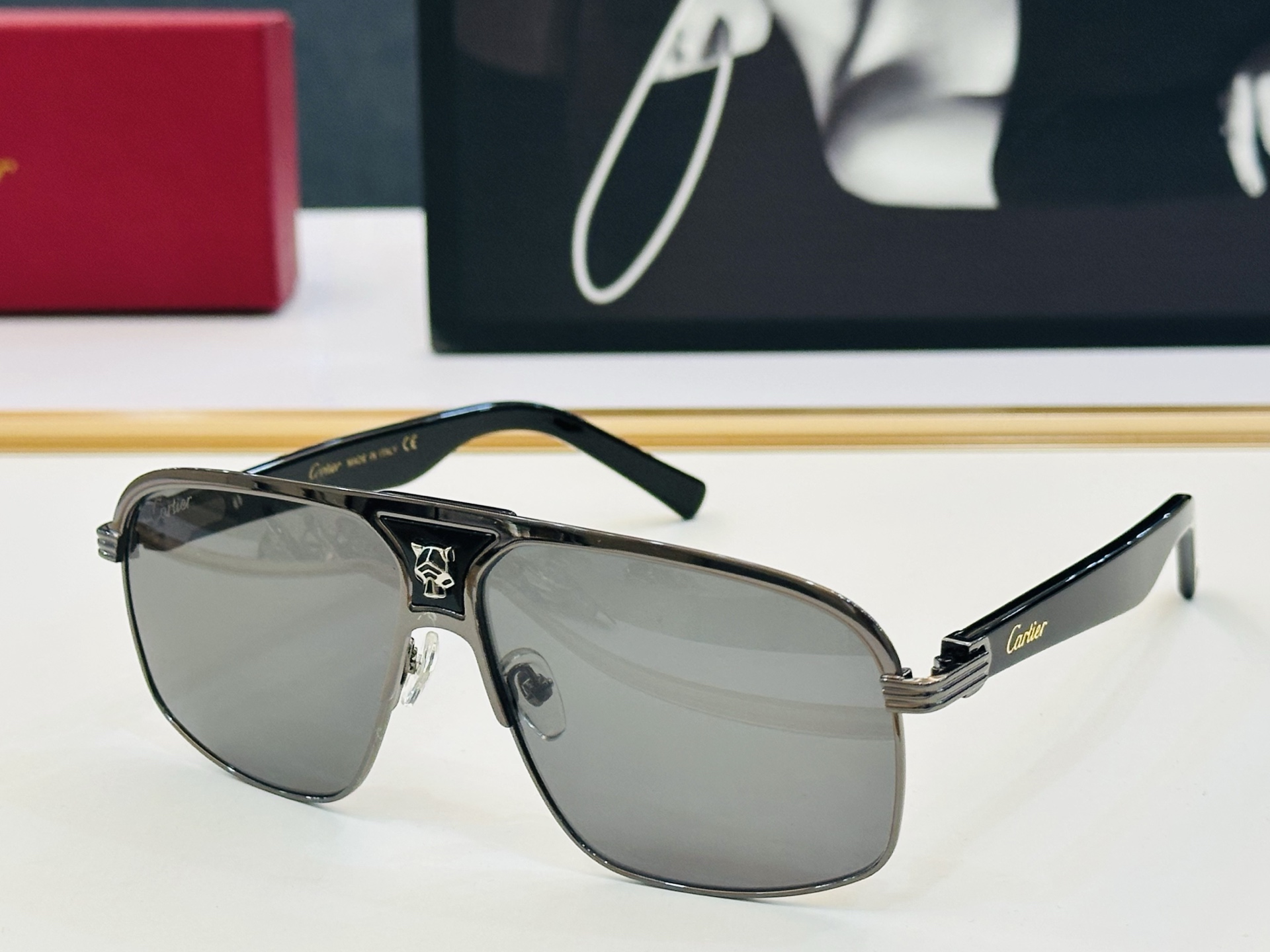 🆕 Cartie* CT0435S Size：60口12-145 卡家 上脸体验感非常赞超轻便。C设计大