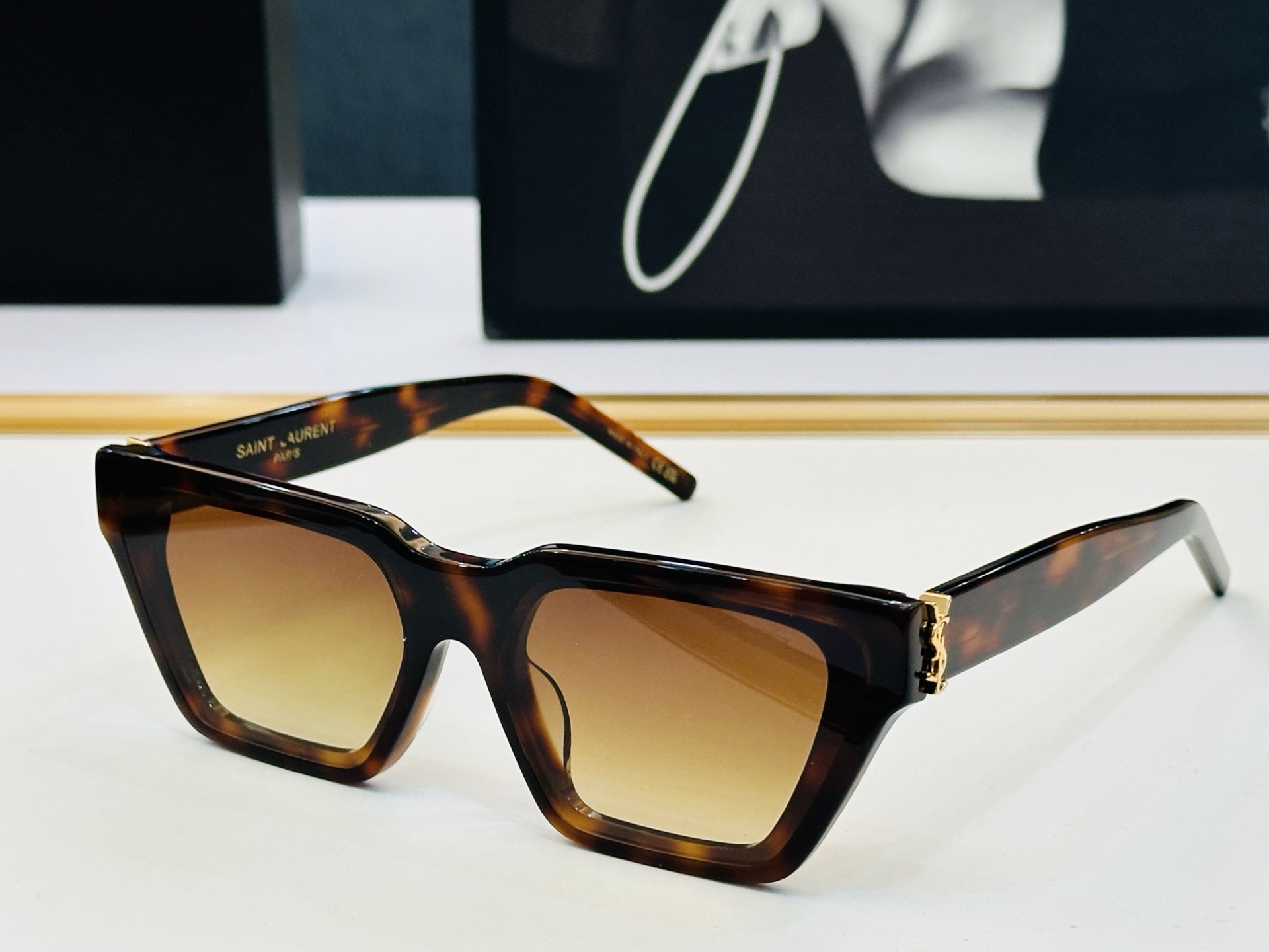 网红爆款 圣罗兰💫SL M252 💫Size：58口17-145 板材框设计 💎❤️XL俏皮甜美质感超好