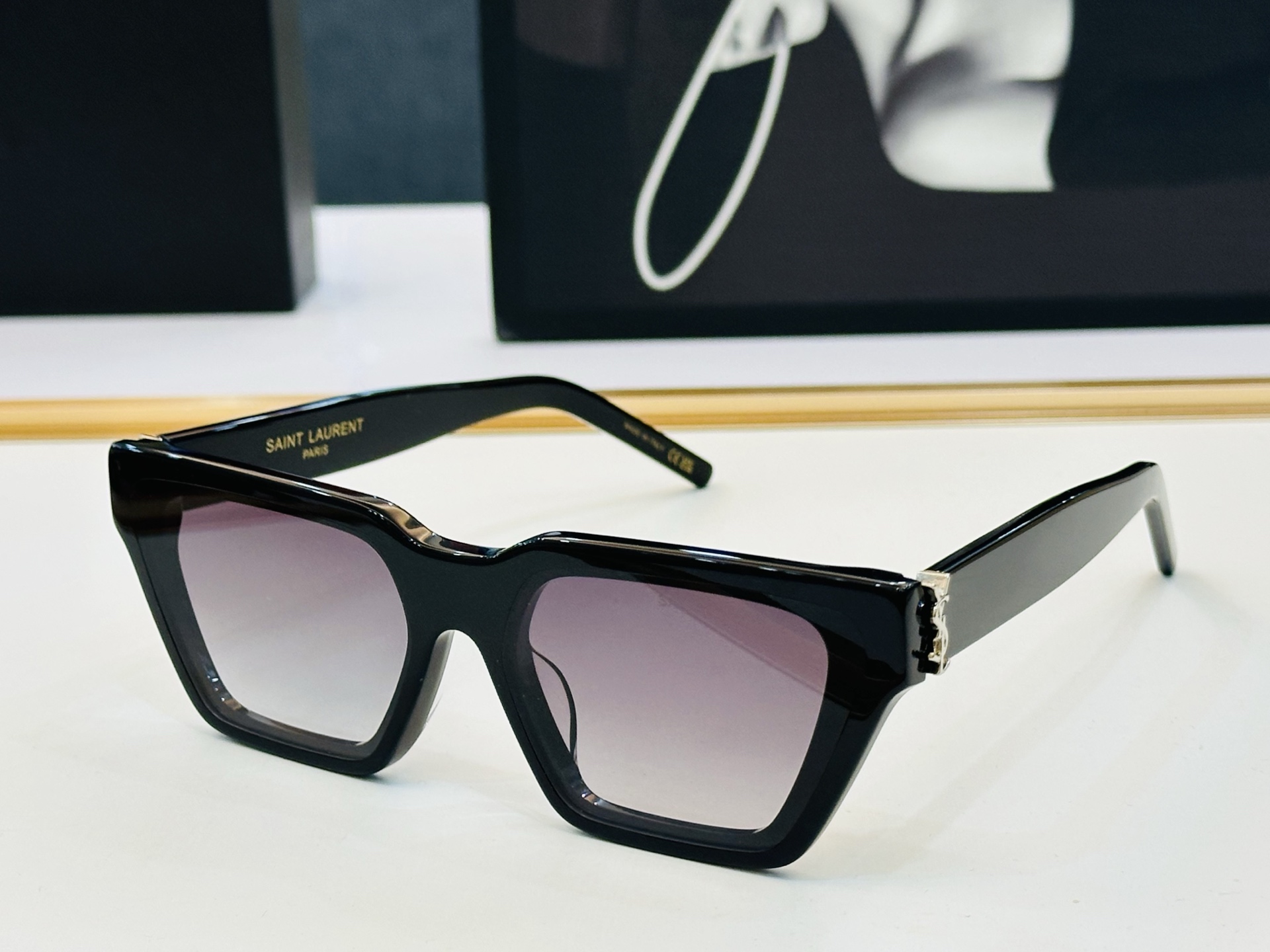 网红爆款 圣罗兰💫SL M252 💫Size：58口17-145 板材框设计 💎❤️XL俏皮甜美质感超好