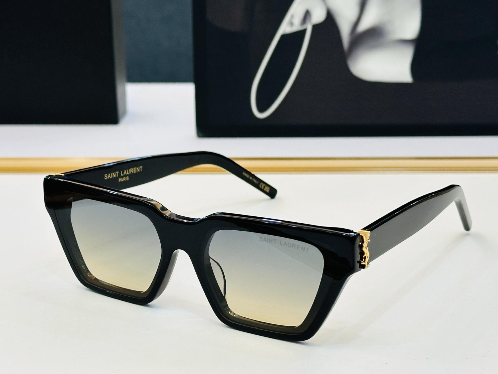 网红爆款 圣罗兰💫SL M252 💫Size：58口17-145 板材框设计 💎❤️XL俏皮甜美质感超好