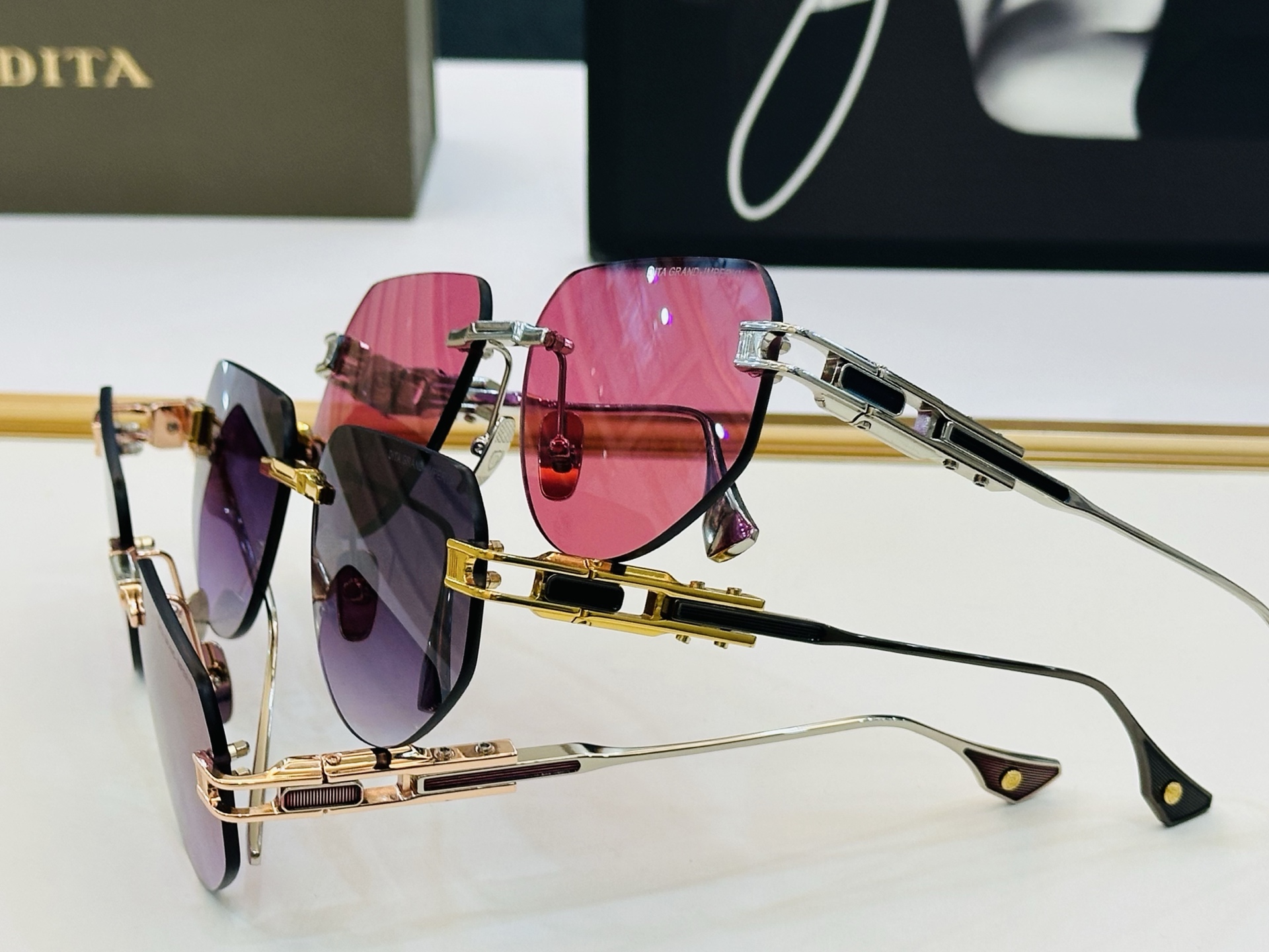 官网款 DlT* 迪塔 DTS164 Size：59口17-137 意大利最新原单货 [得意][得意]男