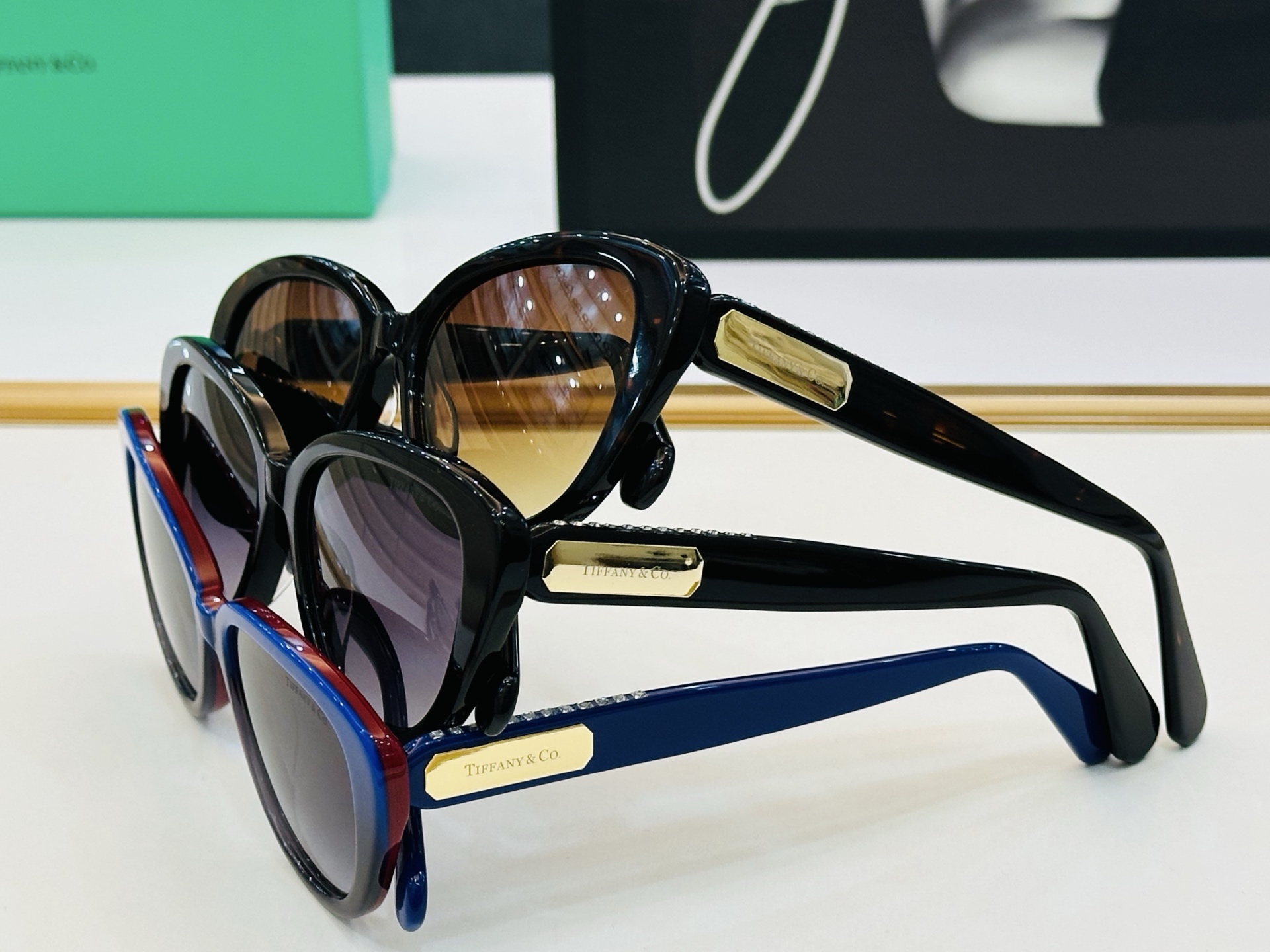 蒂芙家 Tiffany & CO. TF2014 Size：54口17-145 时尚太阳镜架 👍L多色可