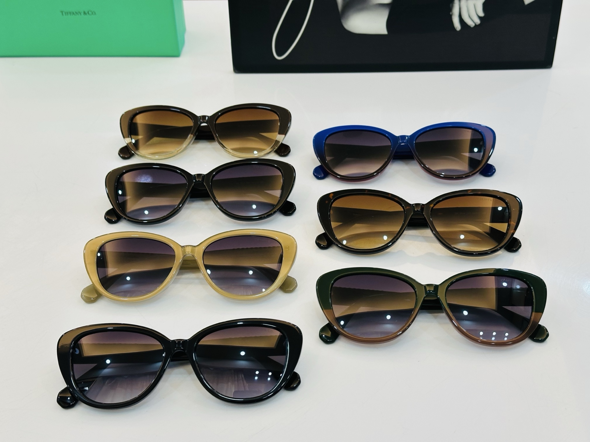 蒂芙家 Tiffany & CO. TF2014 Size：54口17-145 时尚太阳镜架 👍L多色可