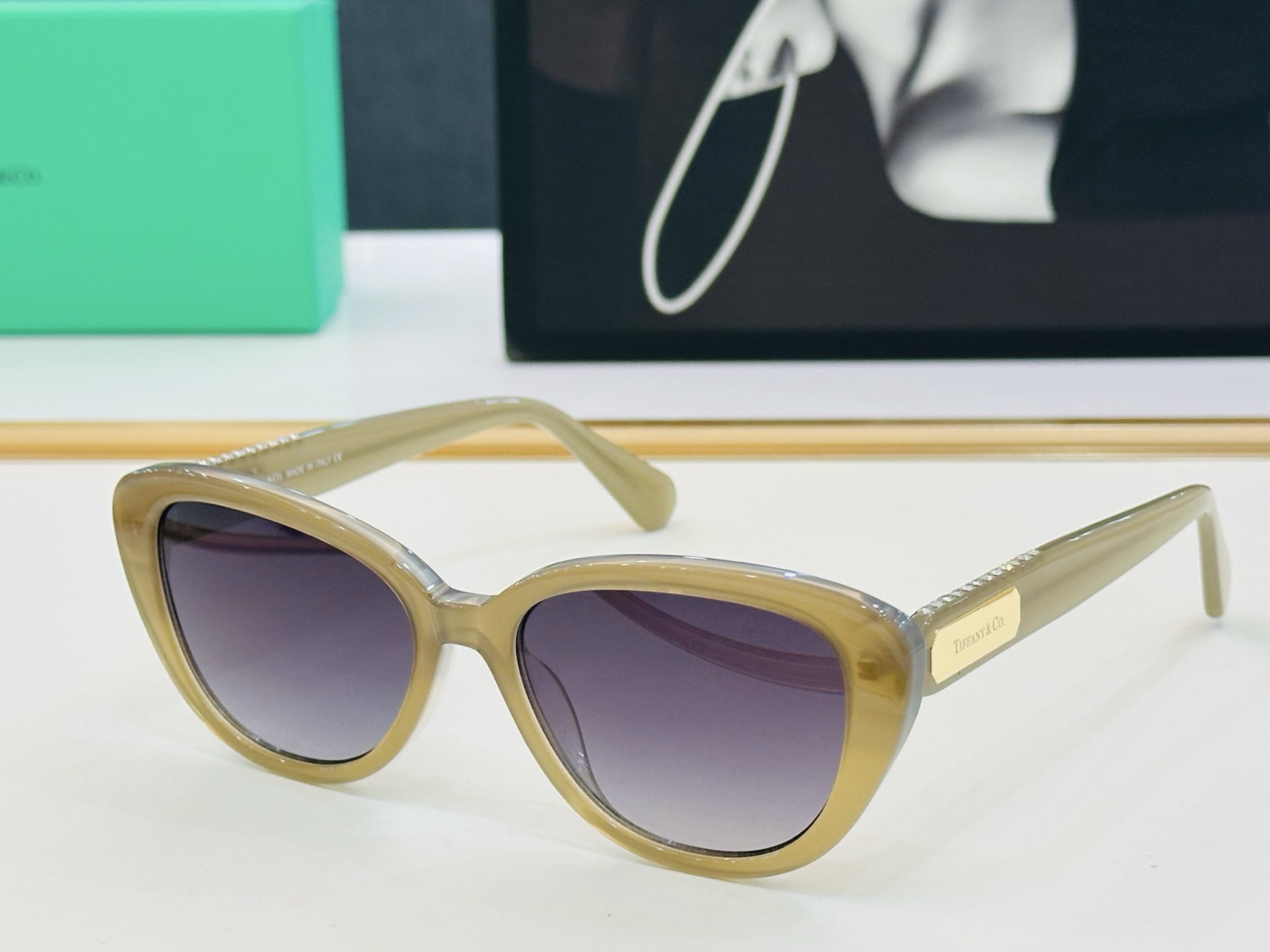 蒂芙家 Tiffany & CO. TF2014 Size：54口17-145 时尚太阳镜架 👍L多色可