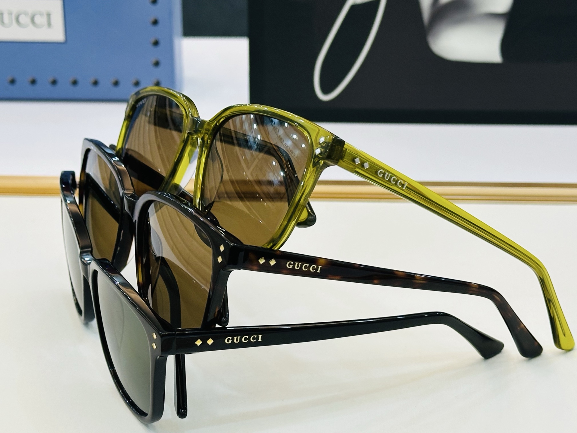 GUCC* 古家 GG1896 🐝🐝系列 Size：57口18-145 🍁🍁 L超绝品质 。