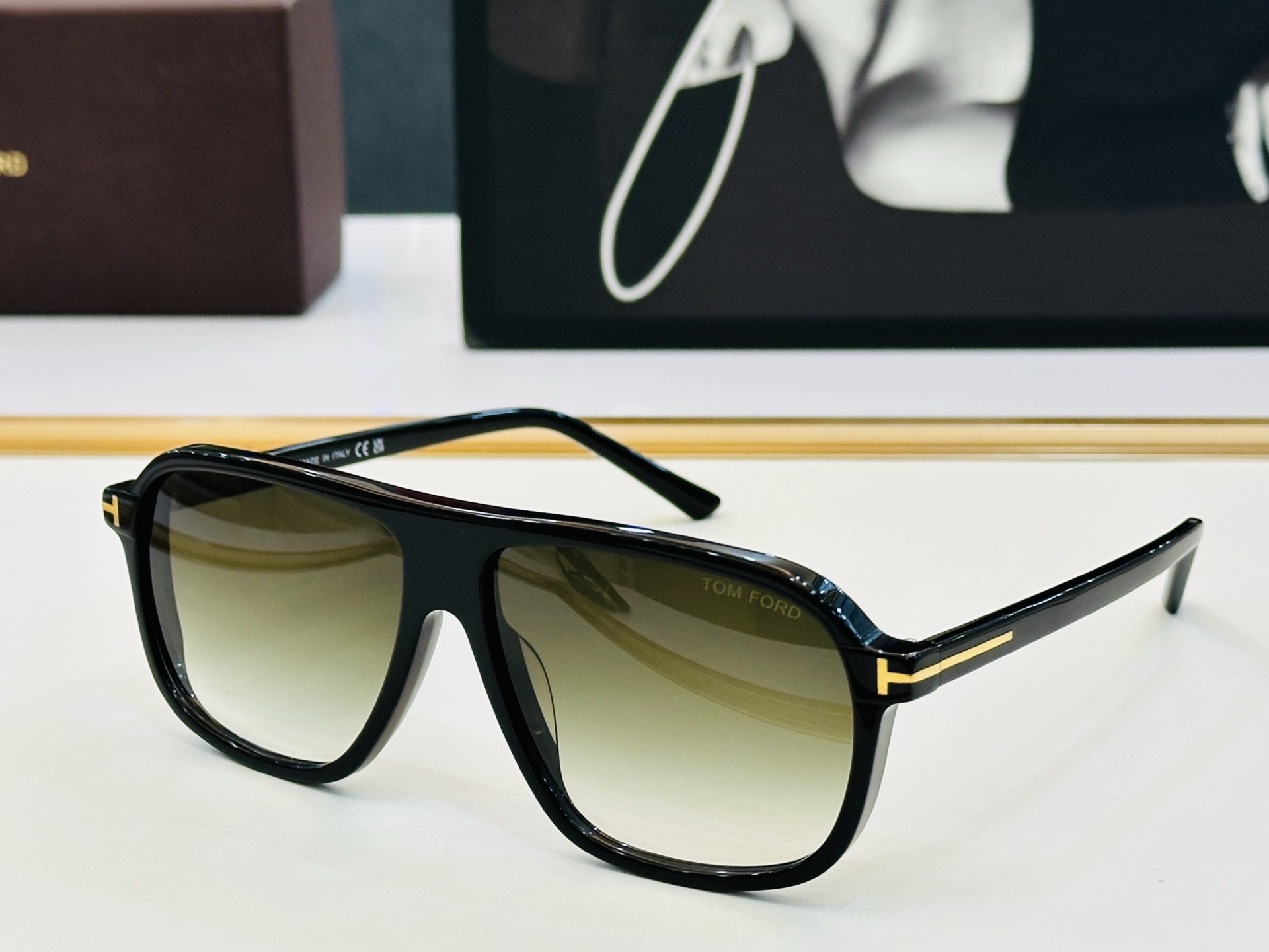 🎉TOM FOR*🎉汤姆家 Model: FT1208 Size：61口12-140 时尚框 板材框 👓