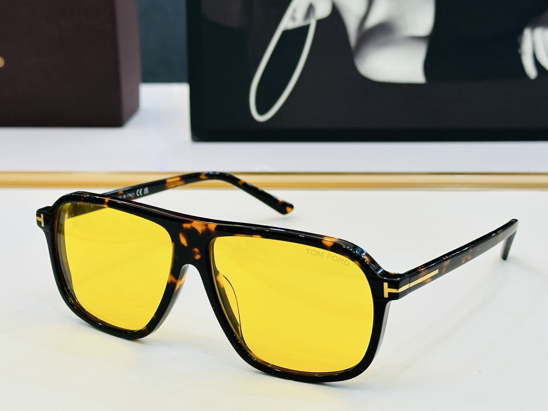 🎉TOM FOR*🎉汤姆家 Model: FT1208 Size：61口12-140 时尚框 板材框 👓