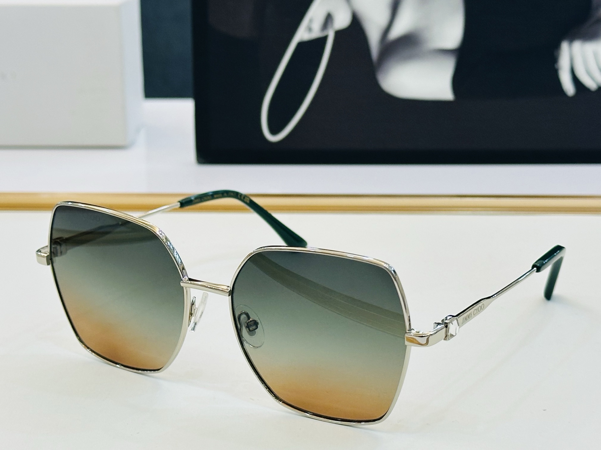 JIMMY CHO* 吉米家 JCREYES/S Size：59口17-145 新款 坚持一如既往最高品