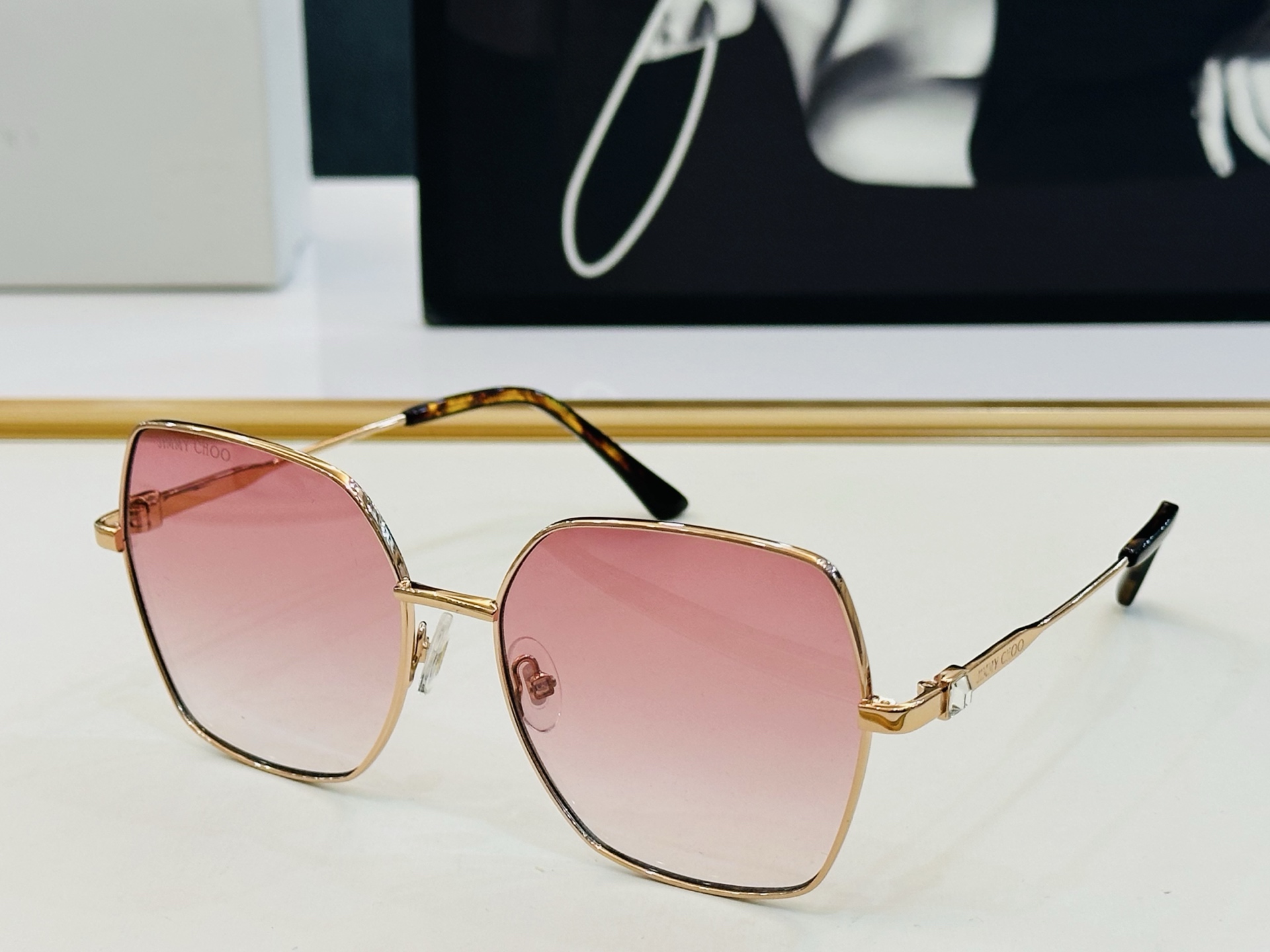 JIMMY CHO* 吉米家 JCREYES/S Size：59口17-145 新款 坚持一如既往最高品