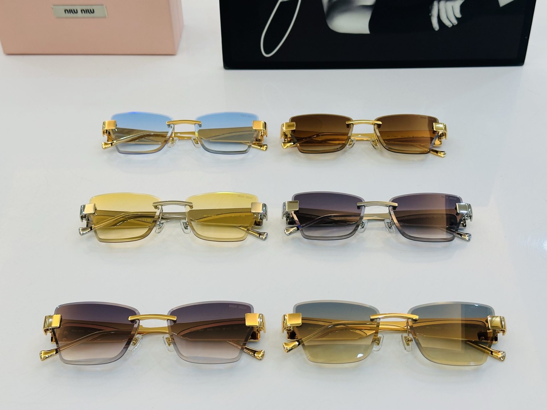 谬家 MU1710LV Size：58口17-145 玫瑰][玫瑰] 高档 D时尚墨镜潮人[强][强]太