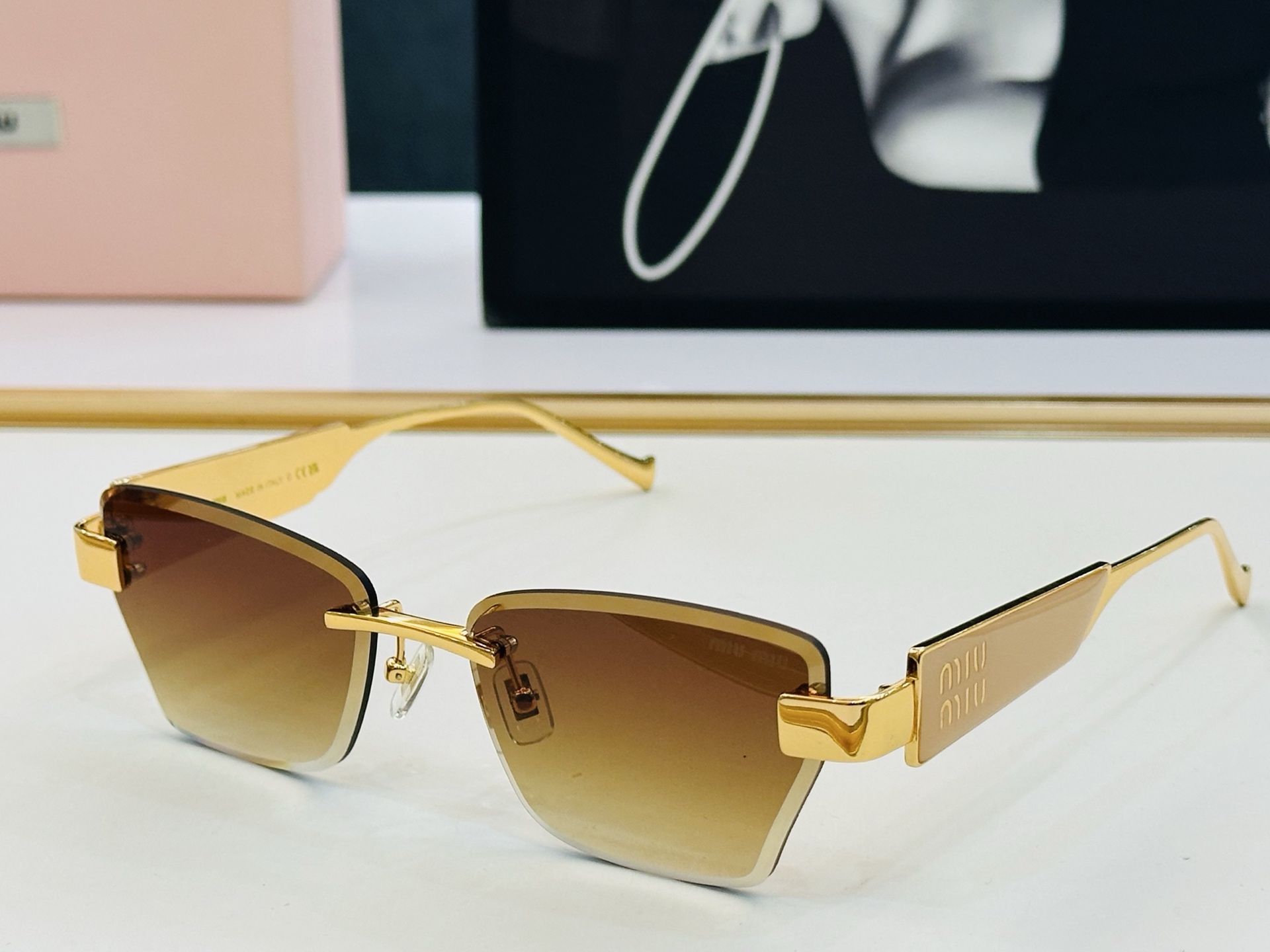 谬家 MU1710LV Size：58口17-145 玫瑰][玫瑰] 高档 D时尚墨镜潮人[强][强]太