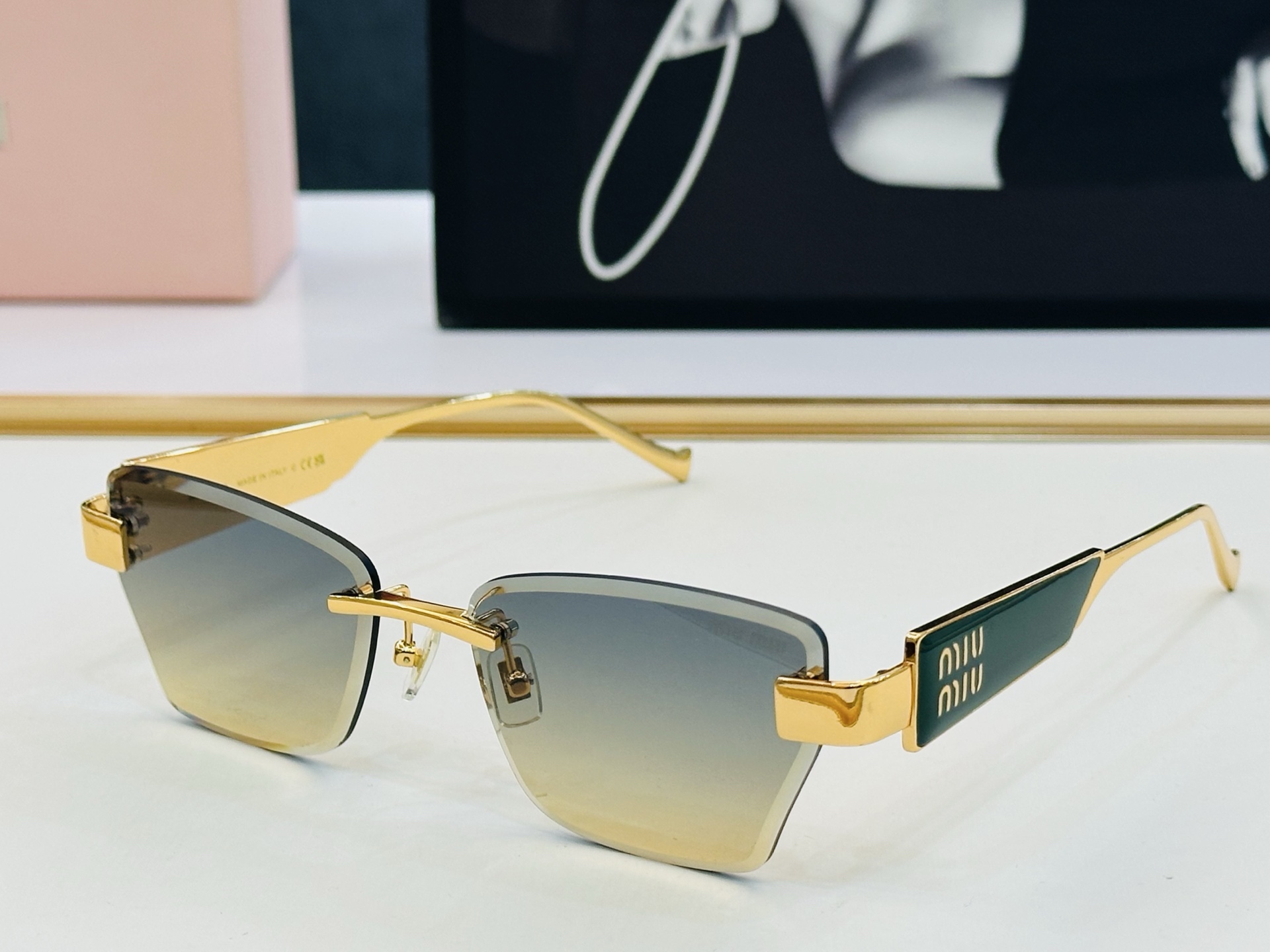 谬家 MU1710LV Size：58口17-145 玫瑰][玫瑰] 高档 D时尚墨镜潮人[强][强]太