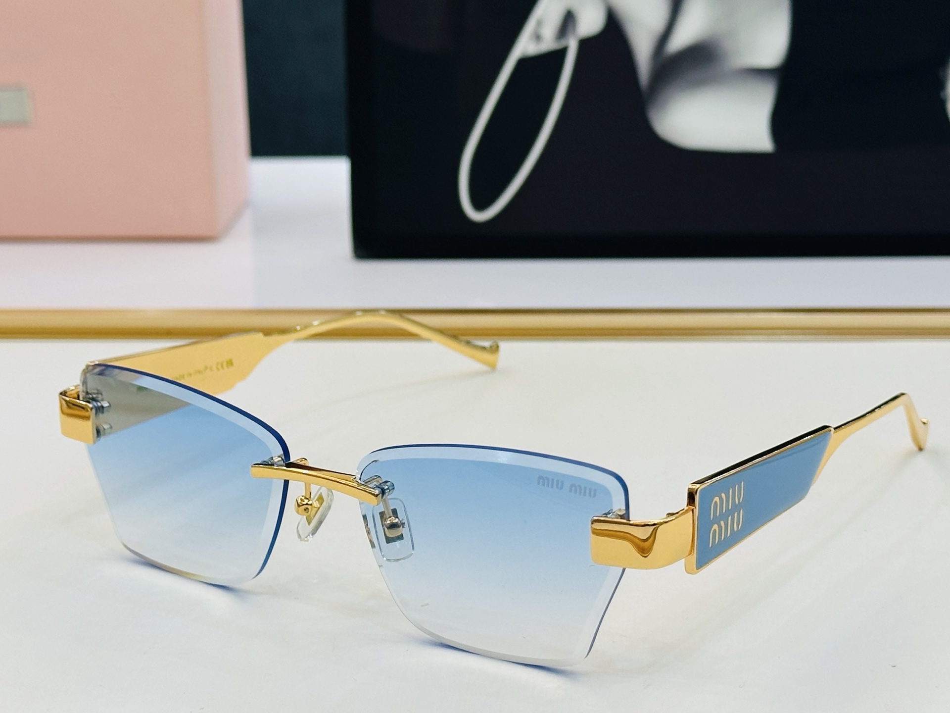 谬家 MU1710LV Size：58口17-145 玫瑰][玫瑰] 高档 D时尚墨镜潮人[强][强]太