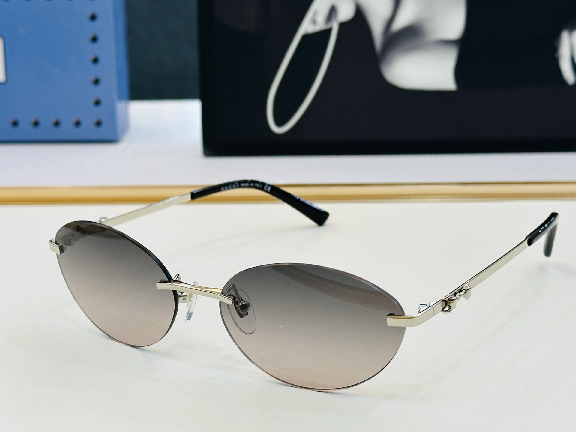 🔺GUCC*🔻 古家GG2051S Size：59口17-140 原版墨镜搭配镜框🔝🔝时尚靓丽 F个性十