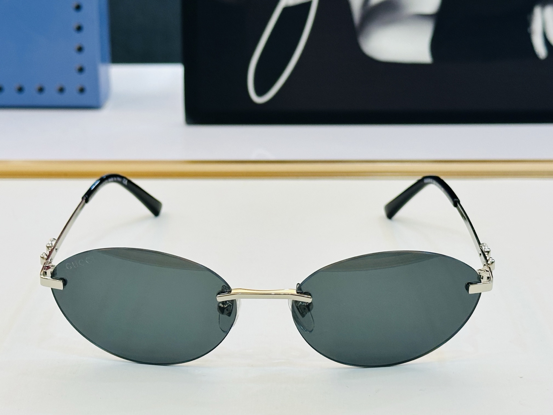 🔺GUCC*🔻 古家GG2051S Size：59口17-140 原版墨镜搭配镜框🔝🔝时尚靓丽 F个性十