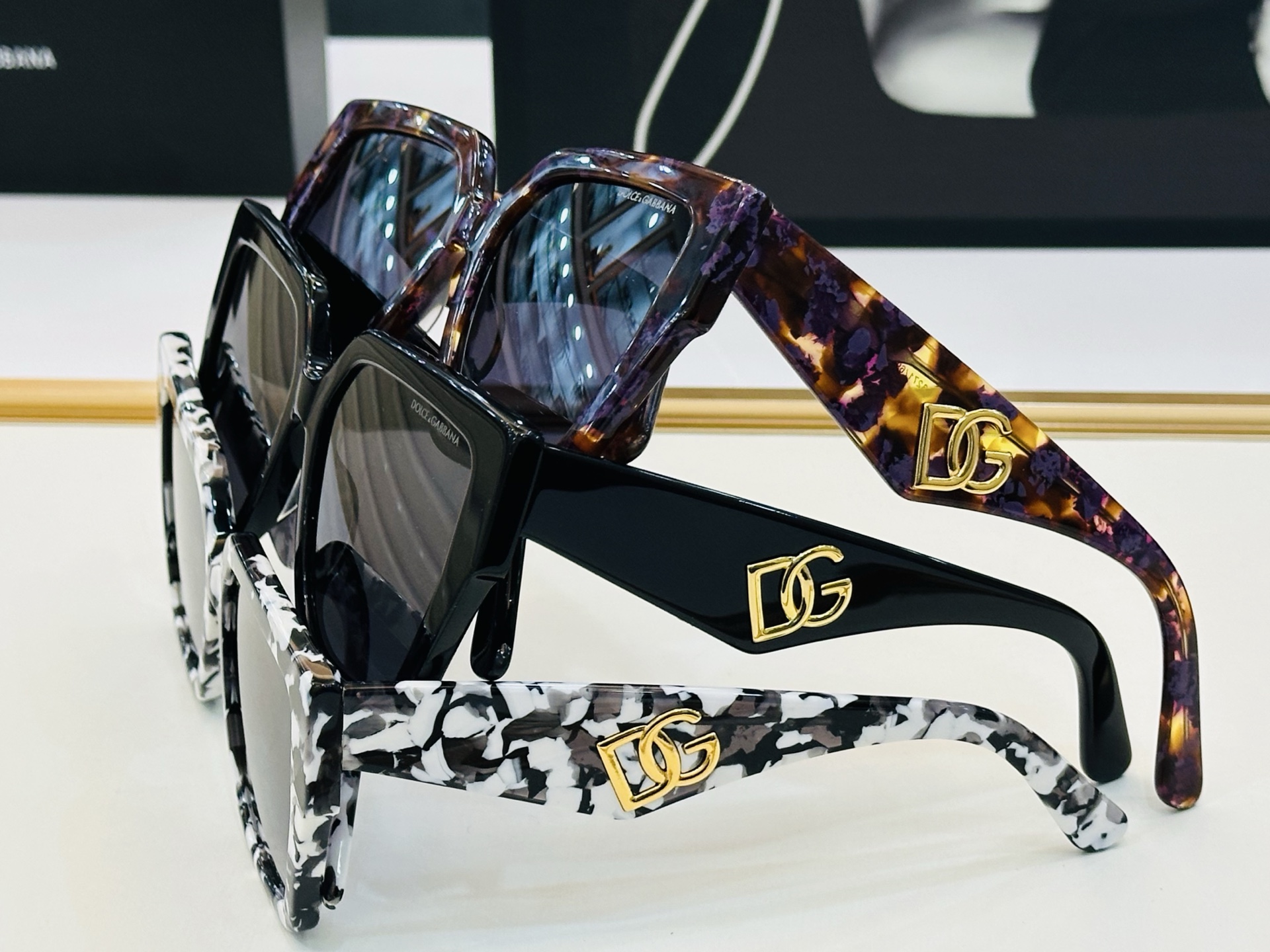 🆕 官网款 🔺DOLCE&GABBAN*🔻DG4438 Size：55口17-145 新颖独特🔝🔝b美艳