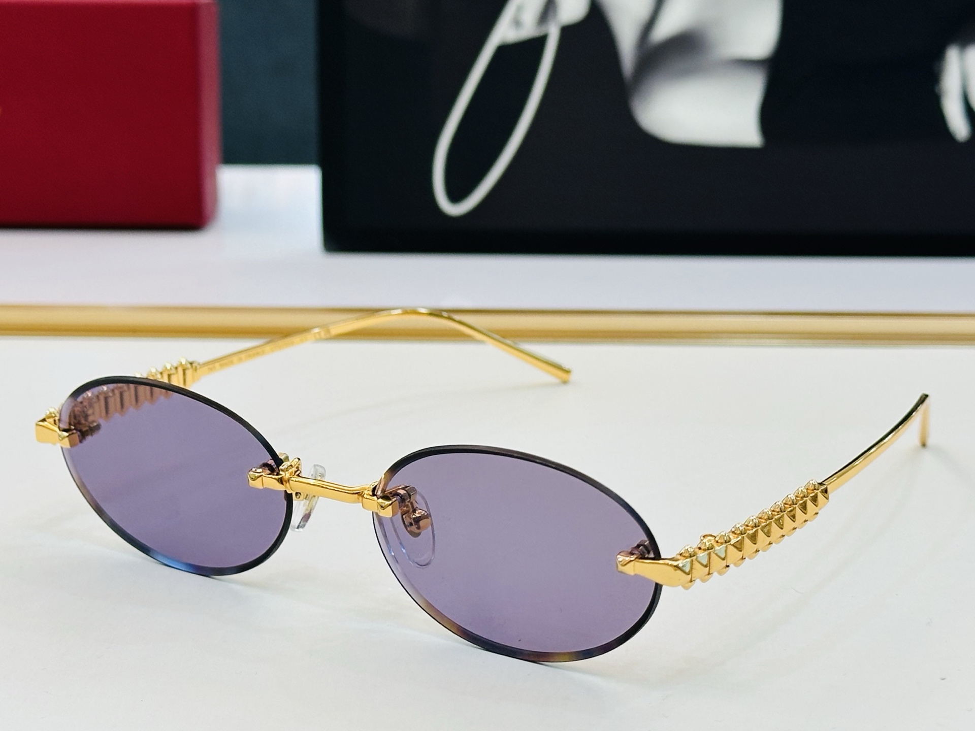 🆕 原版Cartie* 卡家 太阳镜 CT0755S Size：58口口19-145电镀工艺精湛大牌品 