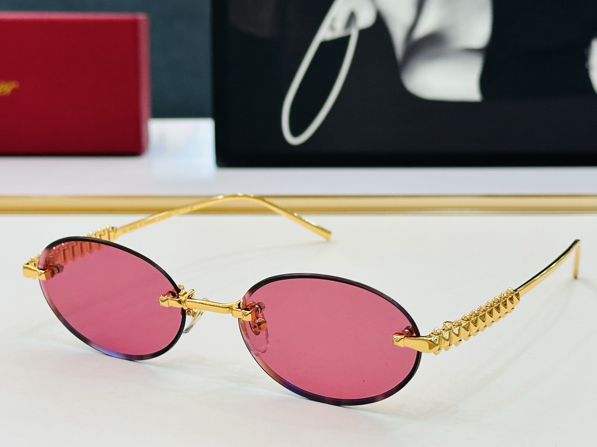 🆕 原版Cartie* 卡家 太阳镜 CT0755S Size：58口口19-145电镀工艺精湛大牌品 