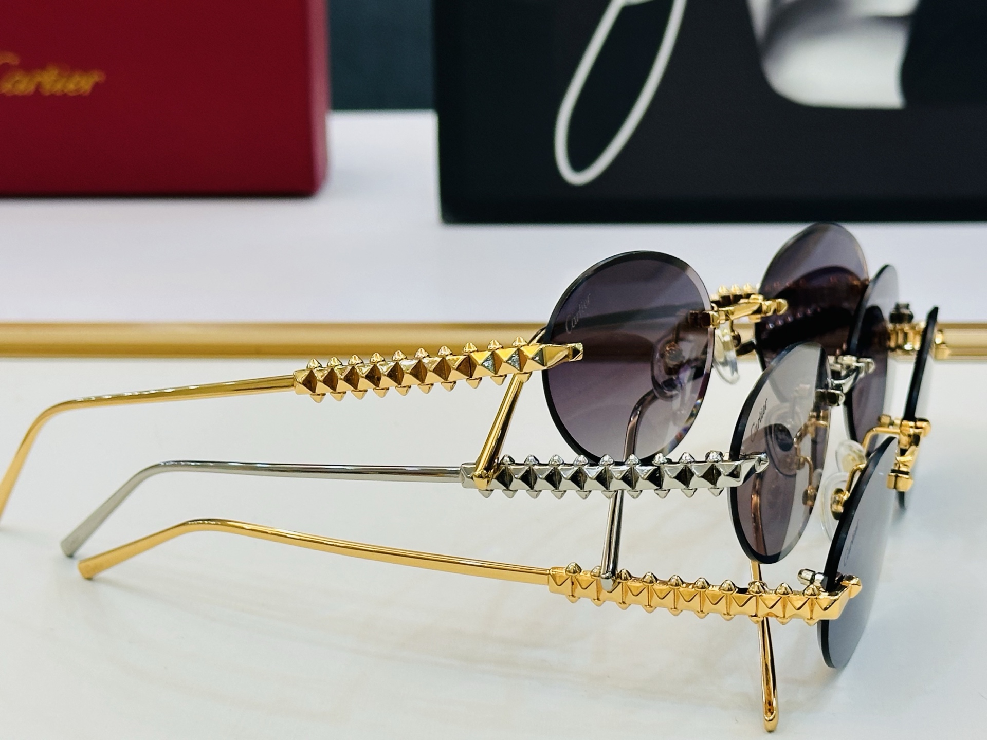 🆕 原版Cartie* 卡家 太阳镜 CT0755S Size：58口口19-145电镀工艺精湛大牌品 