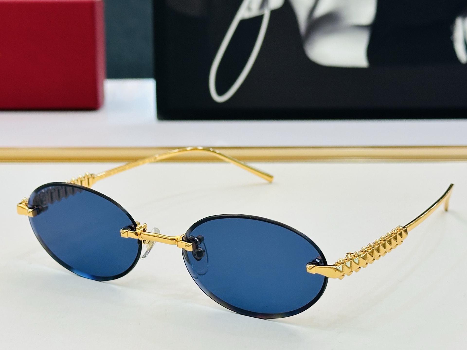 🆕 原版Cartie* 卡家 太阳镜 CT0755S Size：58口口19-145电镀工艺精湛大牌品 