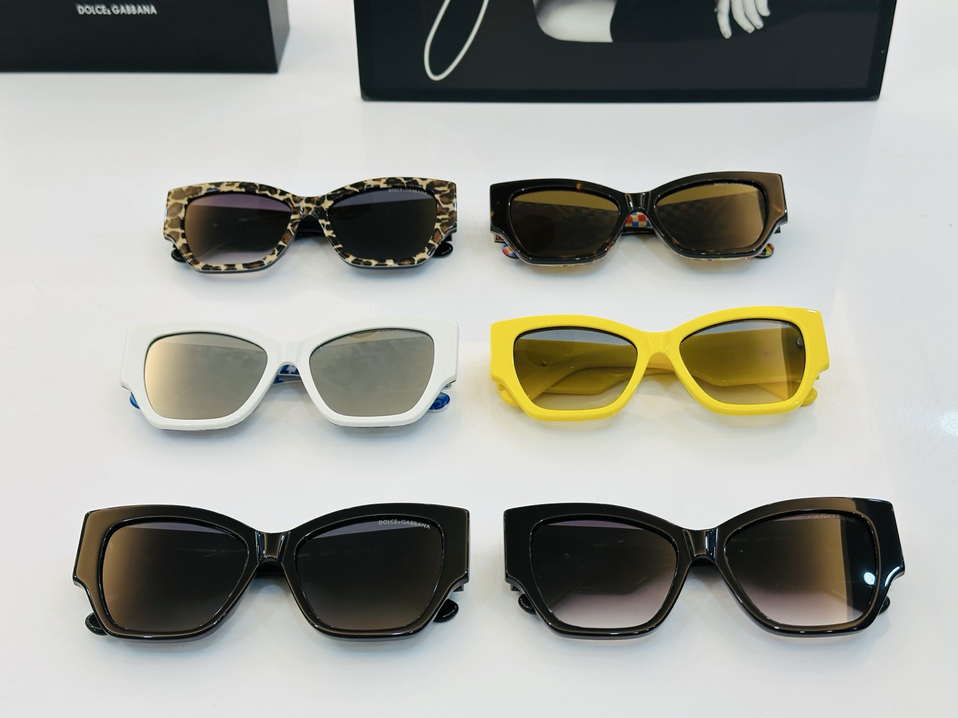 🆕 官网款 🔺DOLCE&GABBAN*🔻DG6680 Size：55口17-142 新颖独特🔝🔝K美艳