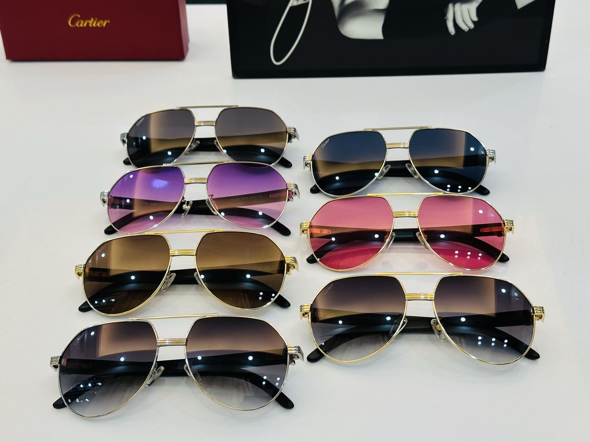 🆕 Cartie* CT0272 Size：59口17-145 卡家 上脸体验感非常赞超轻便。C设计大方