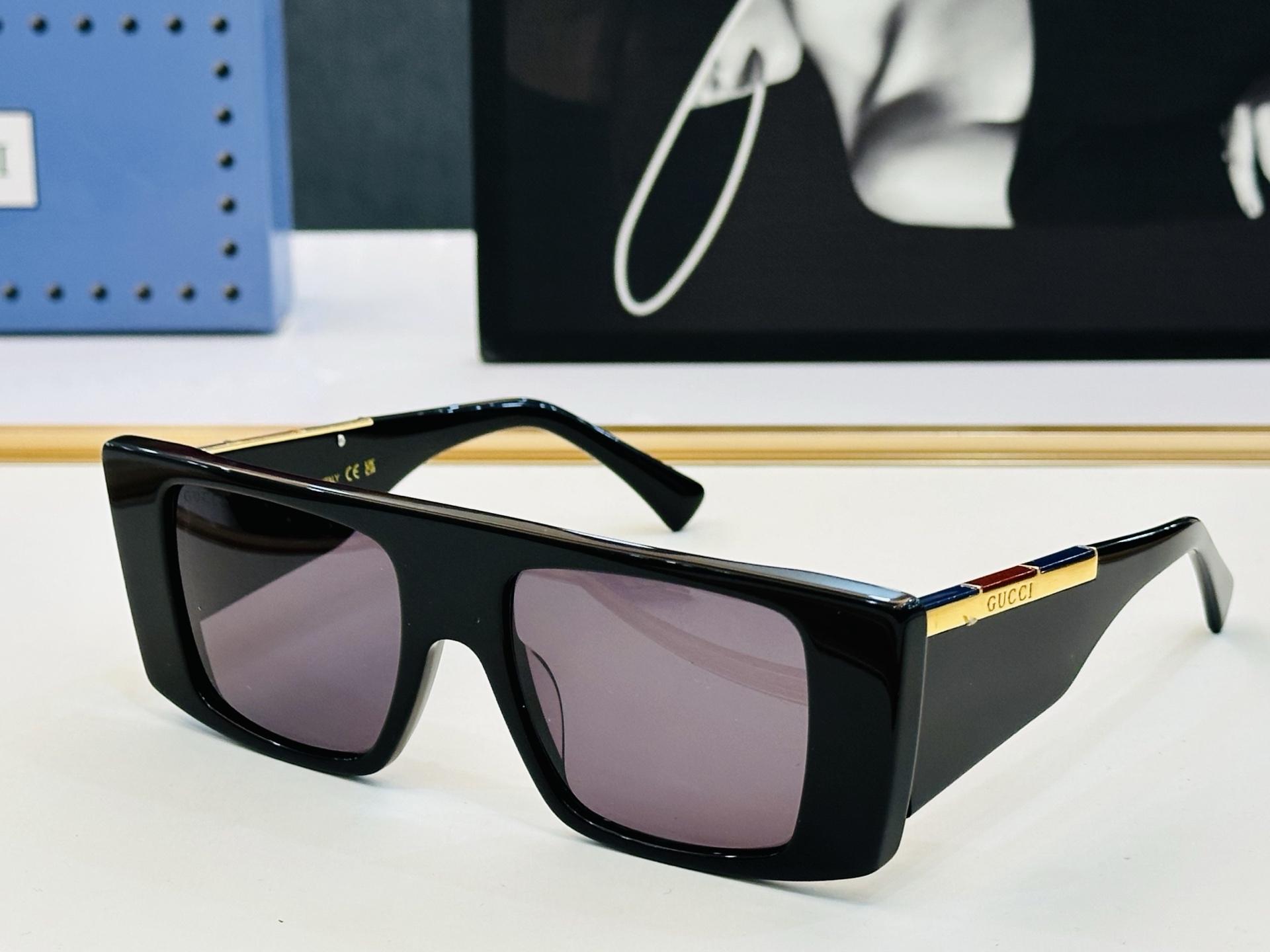 爆款 到货GUCC* 古家 GG1888S Size：50口18-140 经典板材框 [悠闲]🎈C超经典