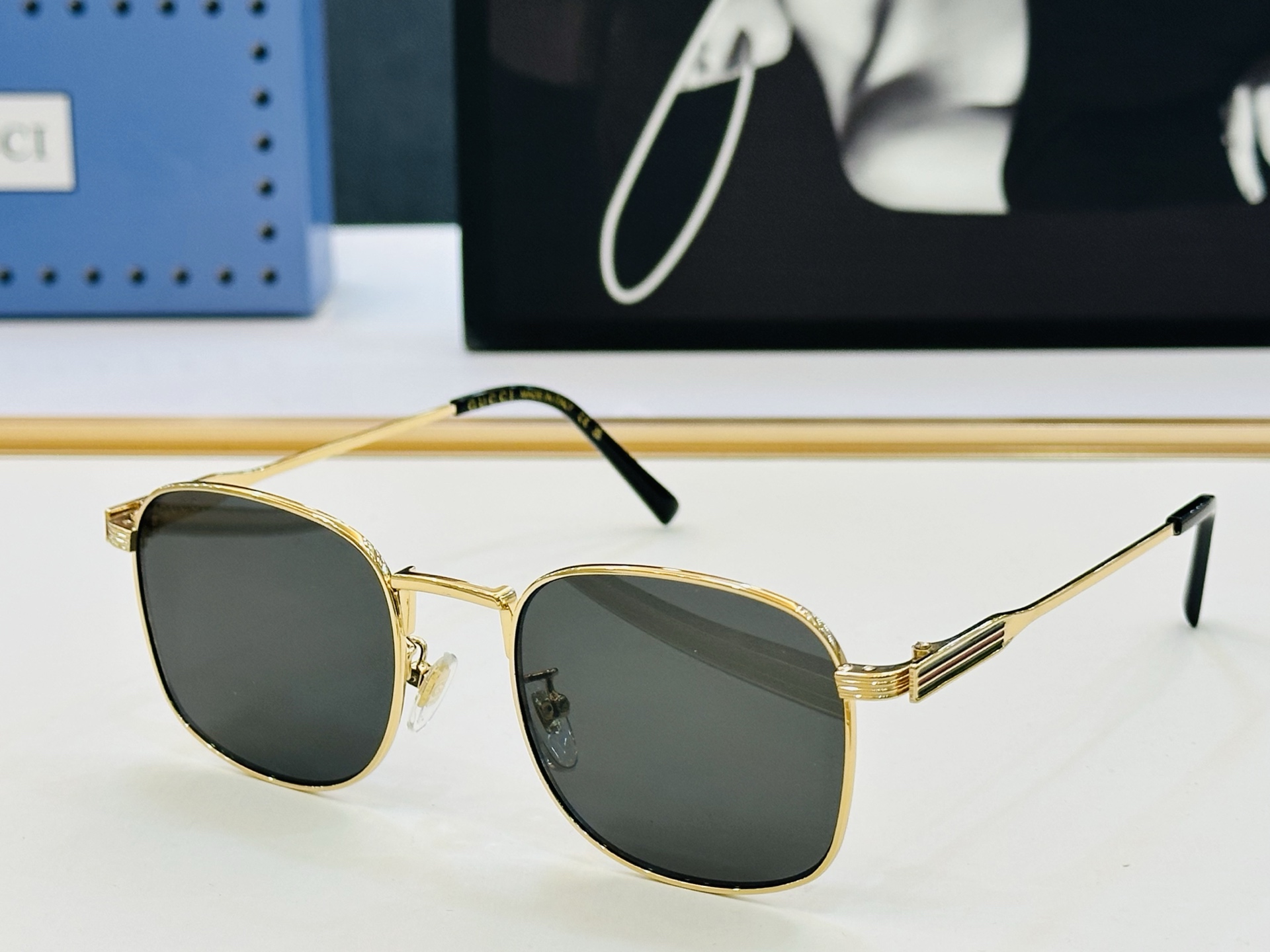 GUCC* 古家 GG1876S 🐝🐝系列 Size：53口20-145 🍁🍁 L超绝品质太阳镜 。