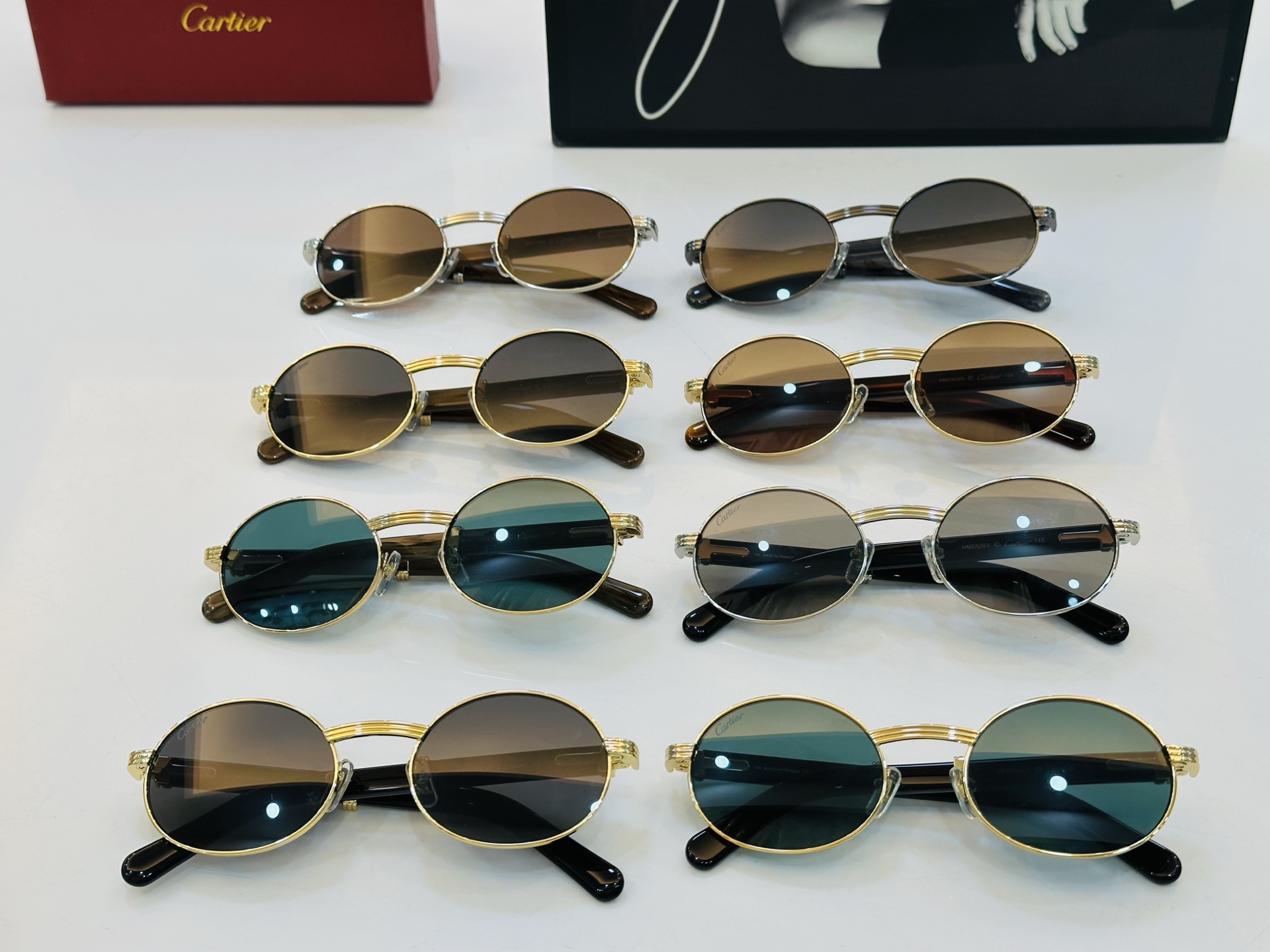 Cartie* 卡家 CT0464S 太阳镜 Size：55口22-145 工艺精湛气质十足！CC男女同