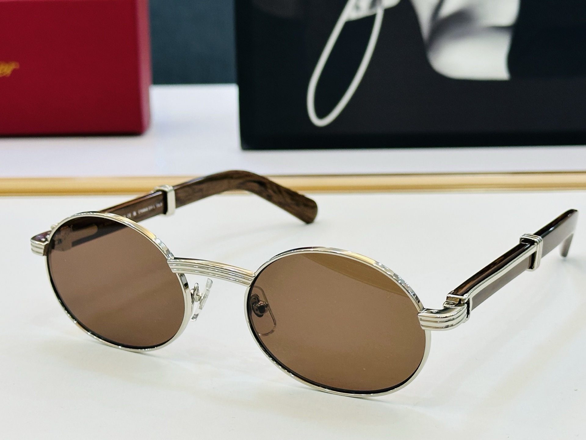 Cartie* 卡家 CT0464S 太阳镜 Size：55口22-145 工艺精湛气质十足！CC男女同