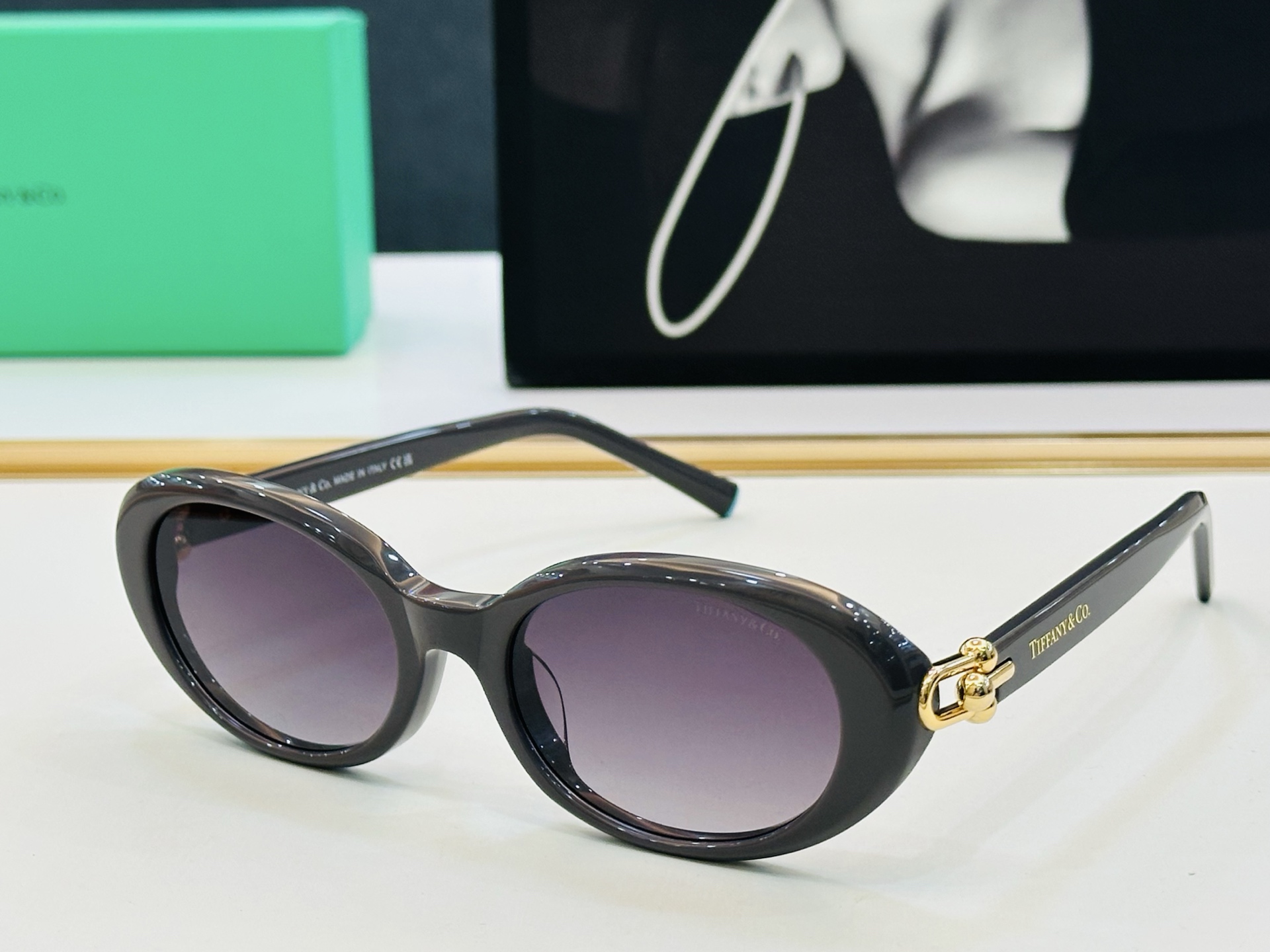 蒂芙家 Tiffany & CO. TF4242 Size：54口19-140 时尚太阳镜架 👍CC多色