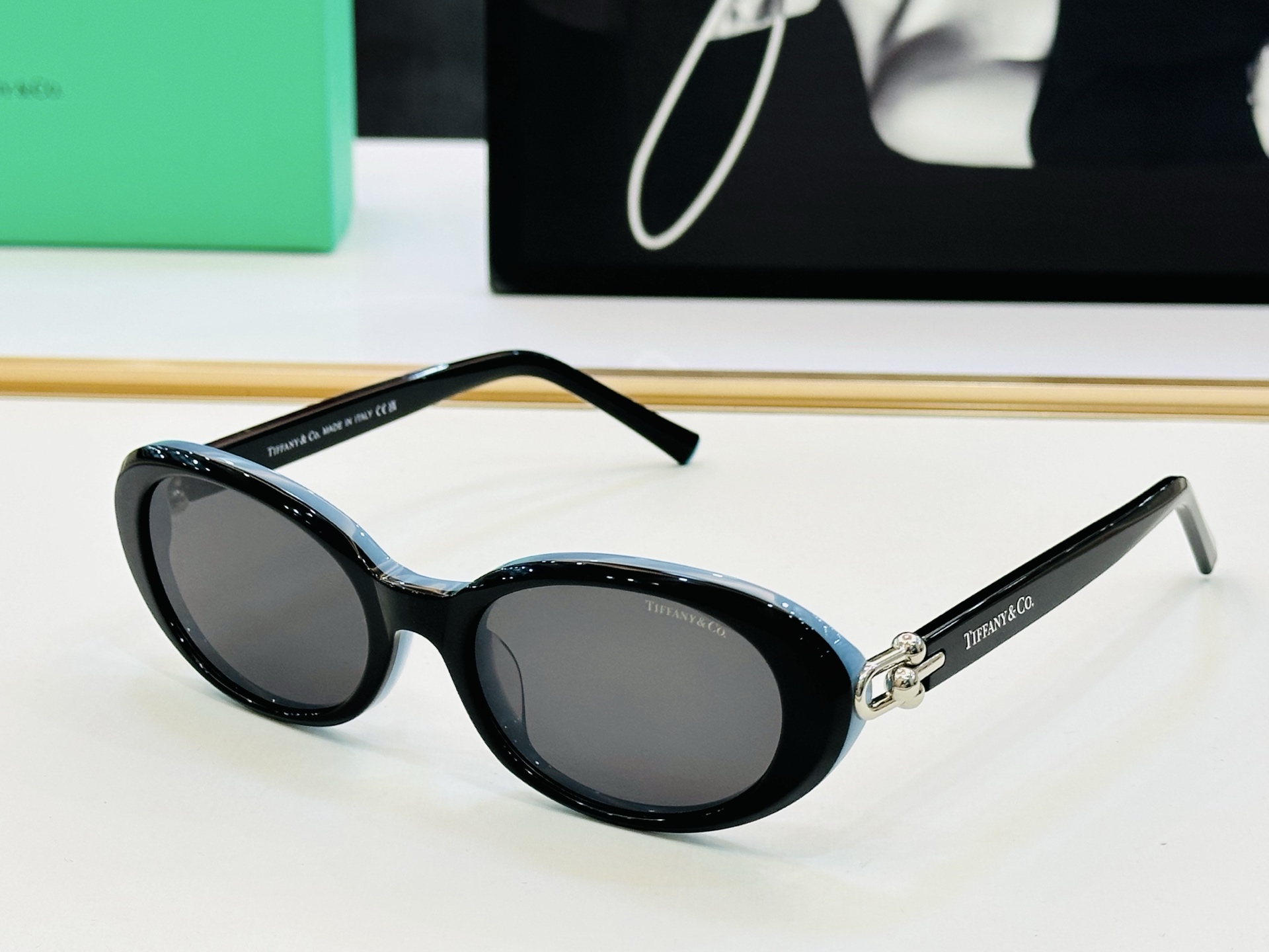 蒂芙家 Tiffany & CO. TF4242 Size：54口19-140 时尚太阳镜架 👍CC多色