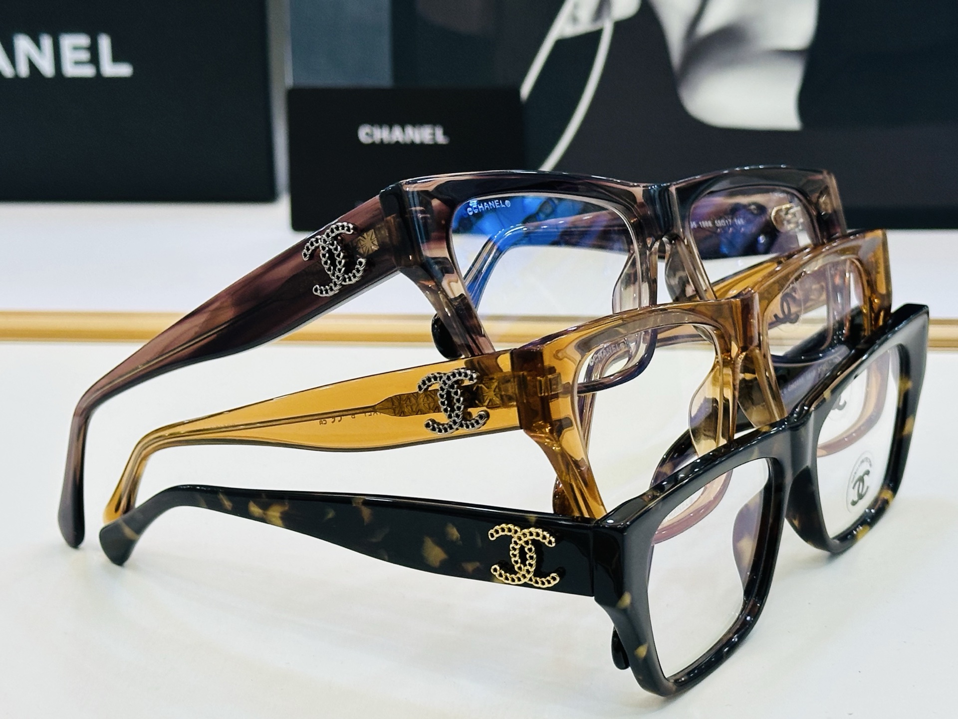 【CHANE*/香家】MODEL: CH3495 Size：55口17-145 💅🏻☝👓完美品质 一💋独