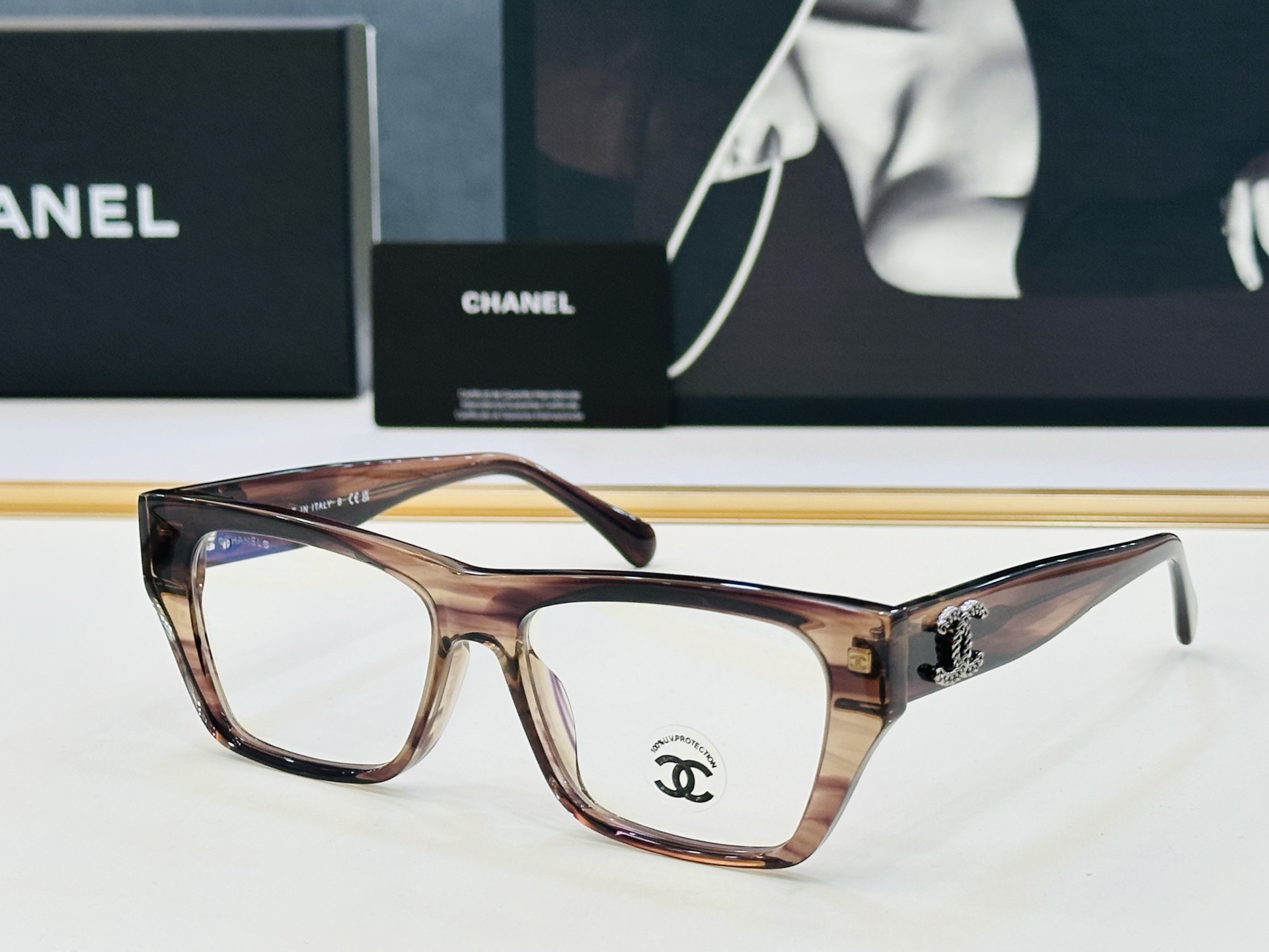 【CHANE*/香家】MODEL: CH3495 Size：55口17-145 💅🏻☝👓完美品质 一💋独