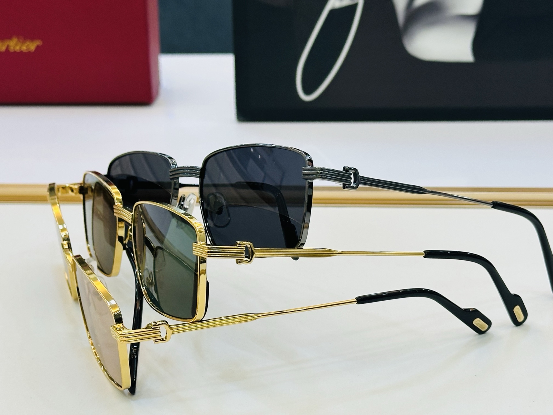 Cartie* 卡家 CT0314 太阳镜 Size：57口18-145 工艺精湛气质十足！A男女同款 