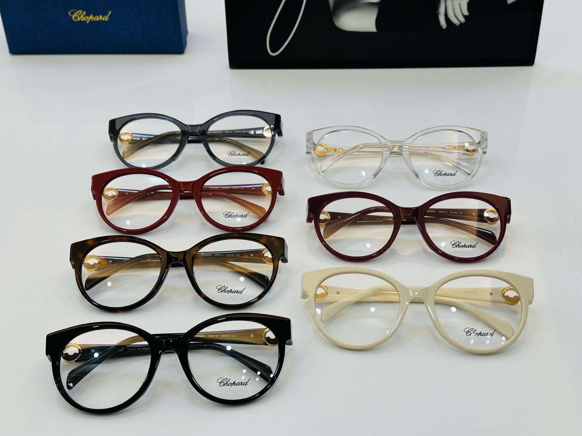 原版 ChoPard肖邦 MODEL: VCH350S Size：55口20-142 以现代时尚的设计风