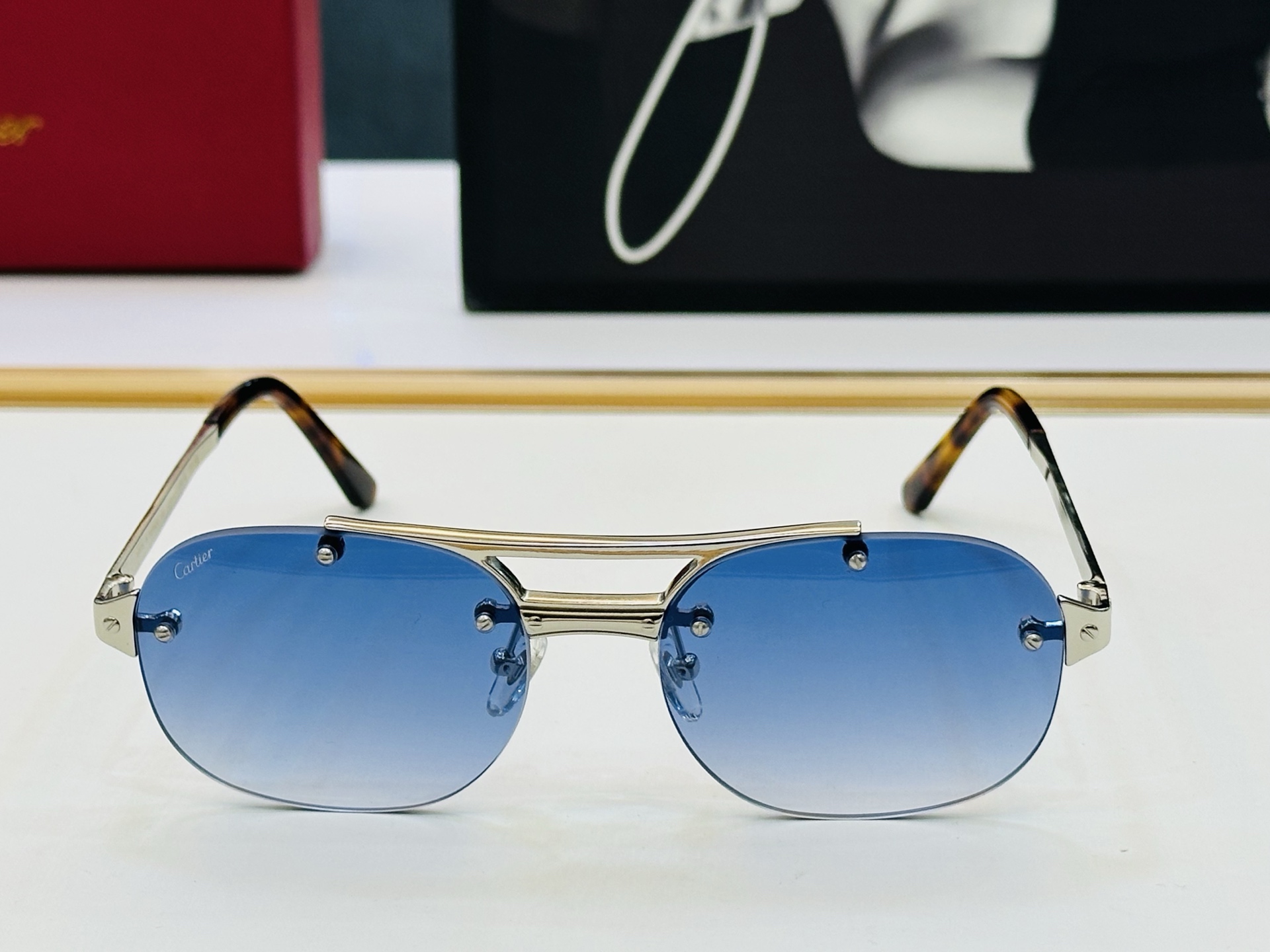 Cartie* 卡家 CT00676 太阳镜 Size：56口18-143 工艺精湛气质十足！X男女同款