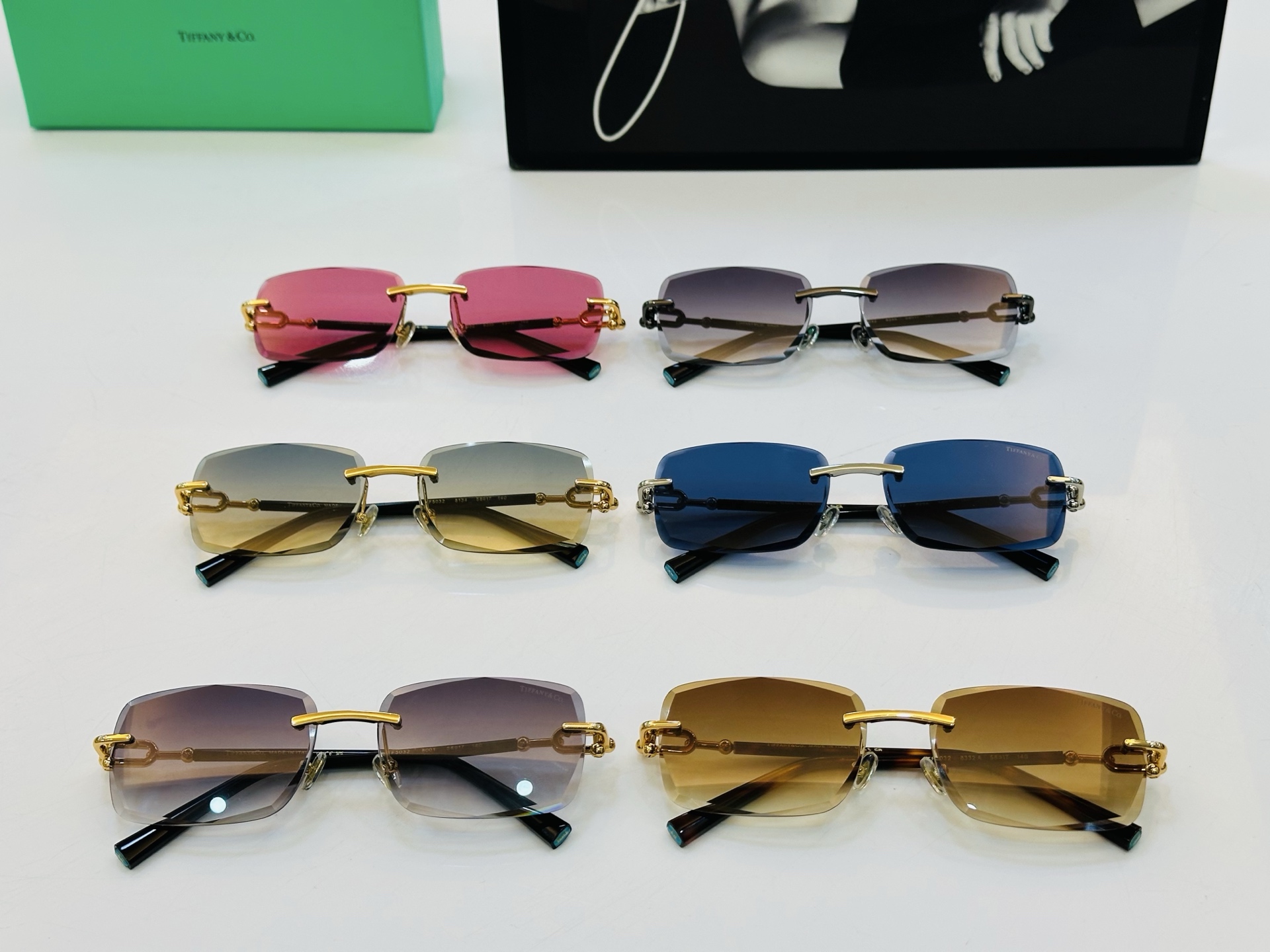 蒂芙家 Tiffany & CO. TF5032 Size：58口17-140 时尚太阳镜架 👍X多色可