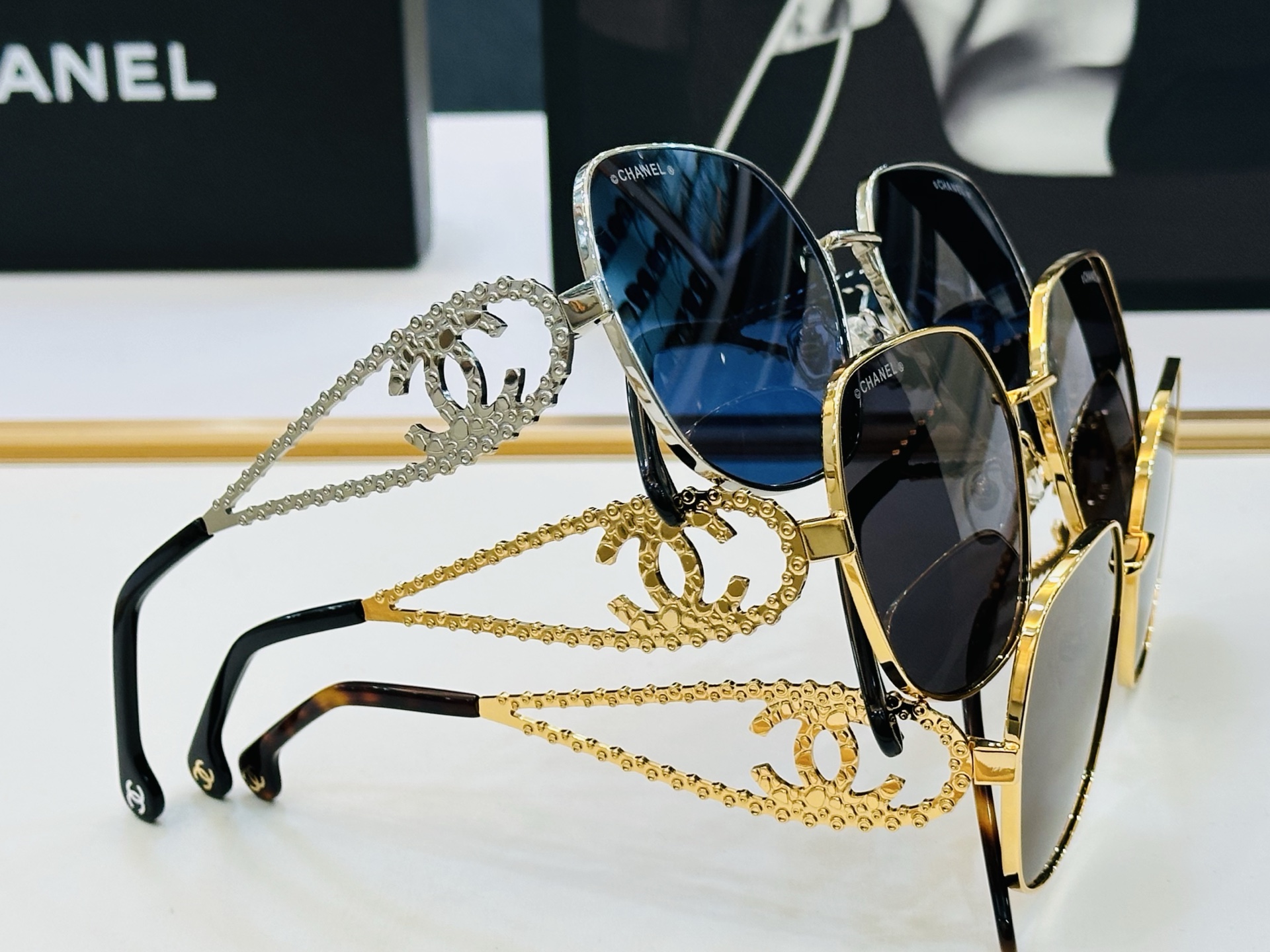 🆕 【CHANE*/香家】MODEL: A95106 Size：61口17-150 💅🏻💓b太阳镜